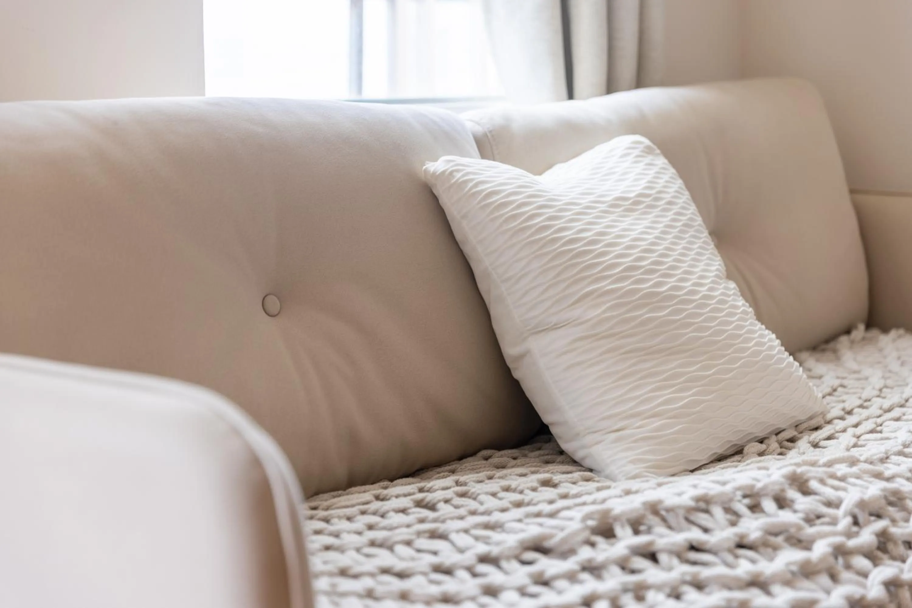 Seating area, Bed in Maybe Homestay