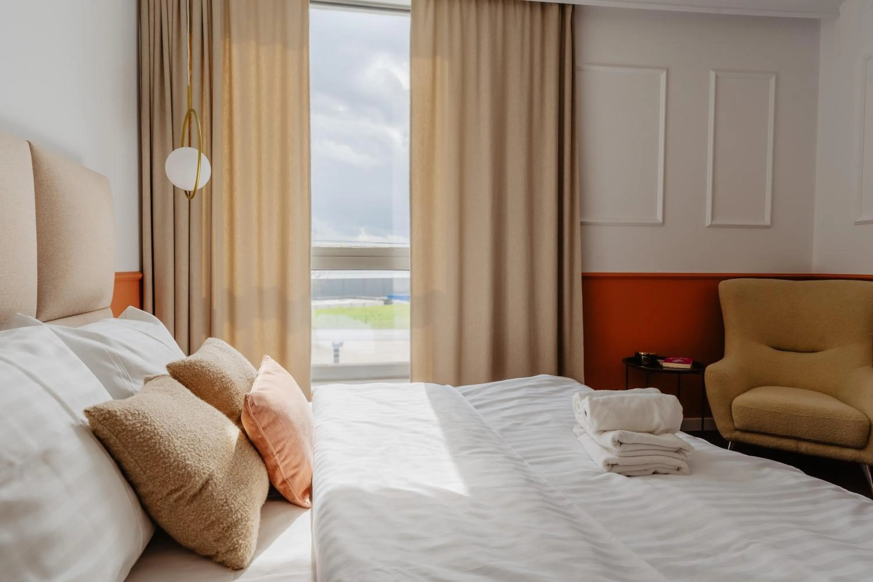 Bed in Aroma Stone Hotel Spa