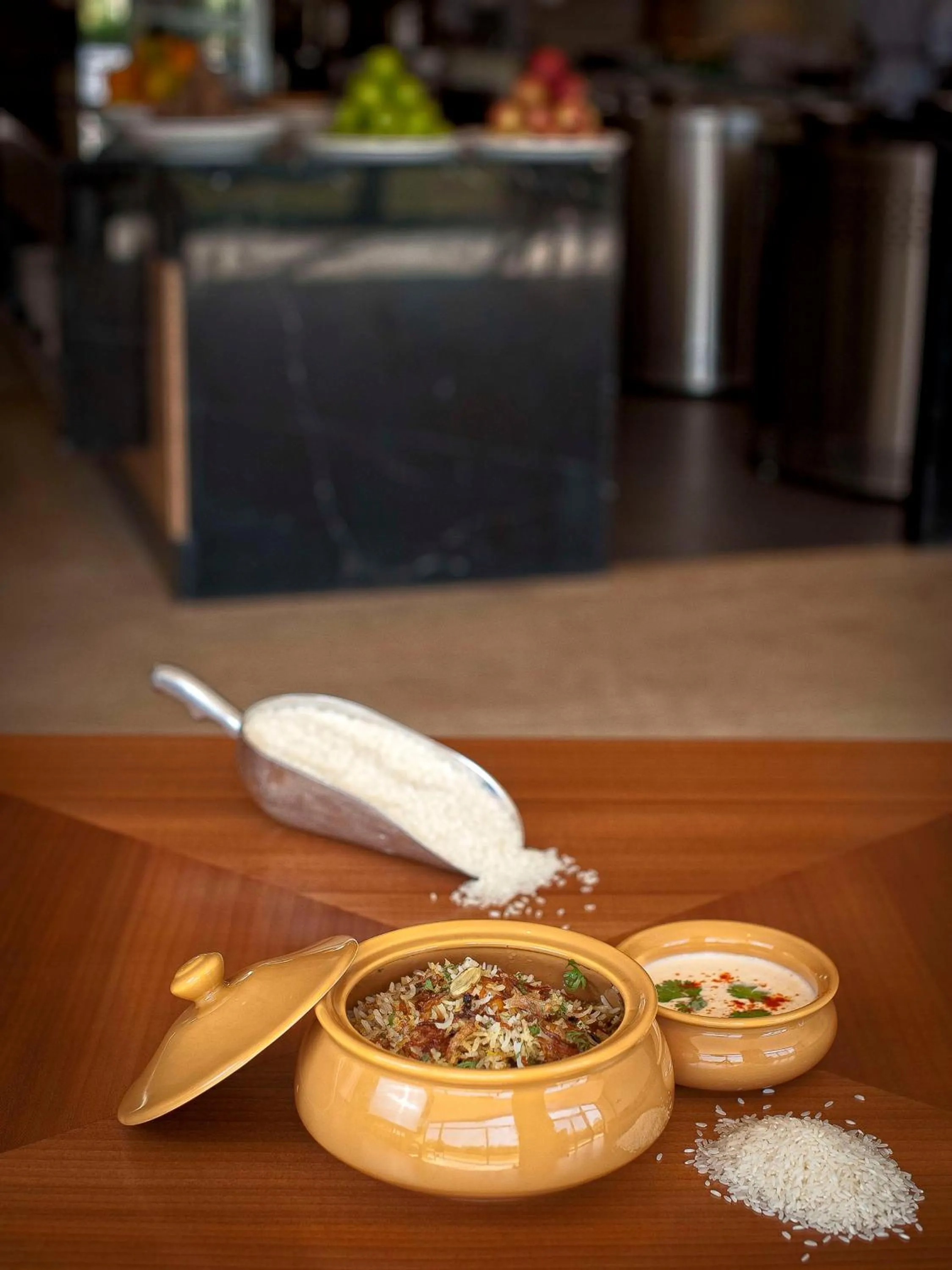 Food in Hyatt Place Hampi