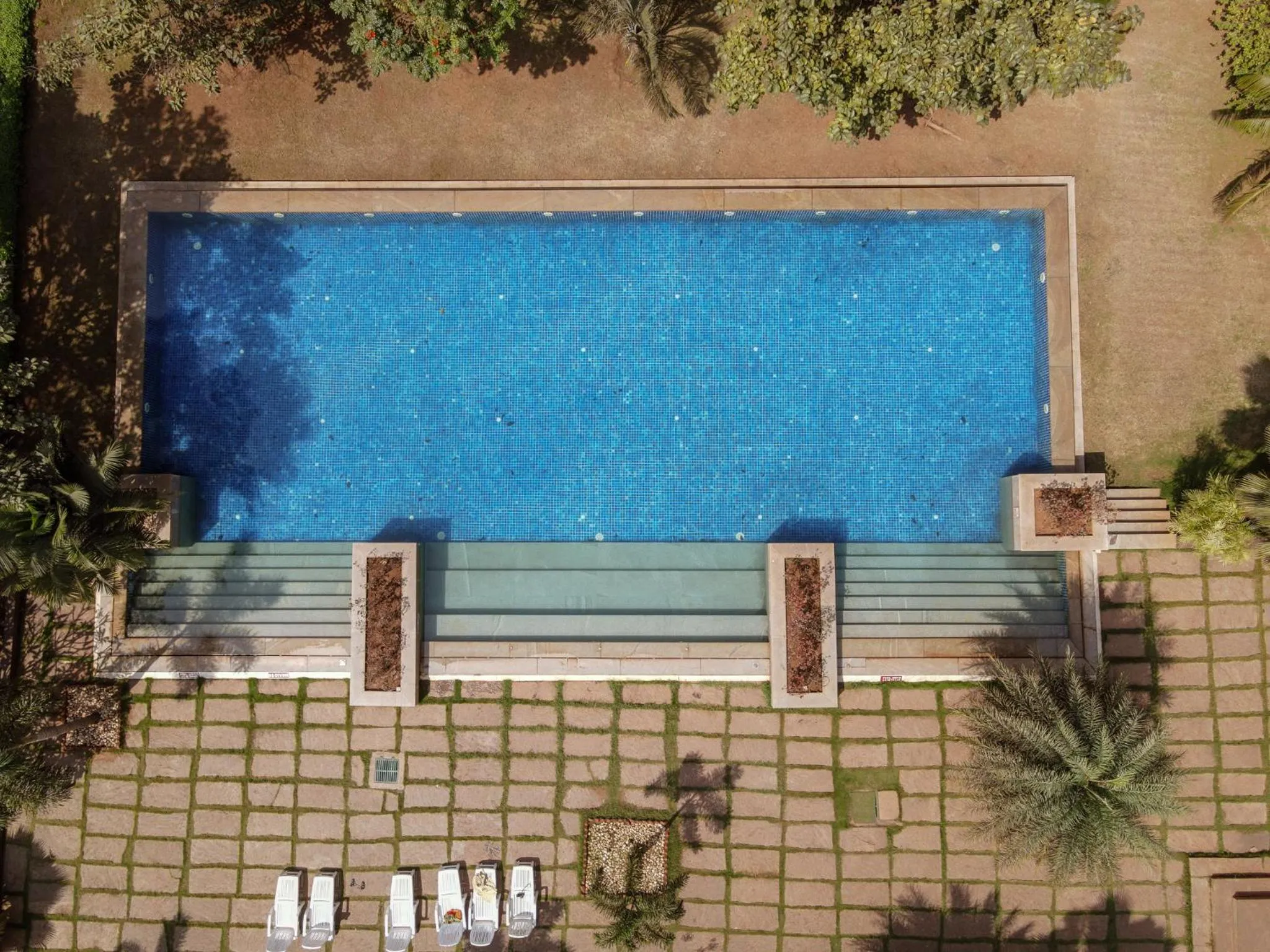 Swimming pool in Hyatt Place Hampi