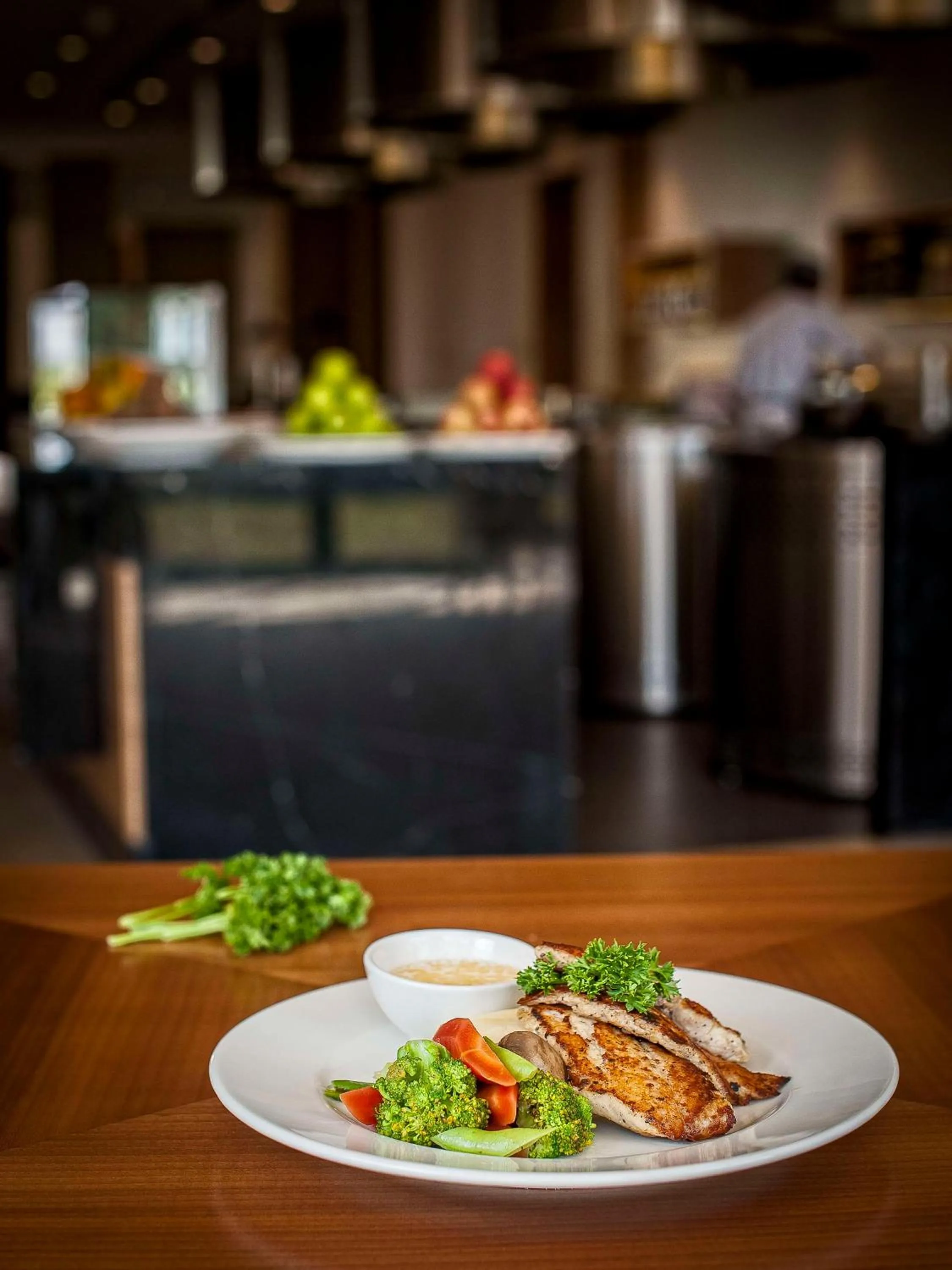 Food in Hyatt Place Hampi