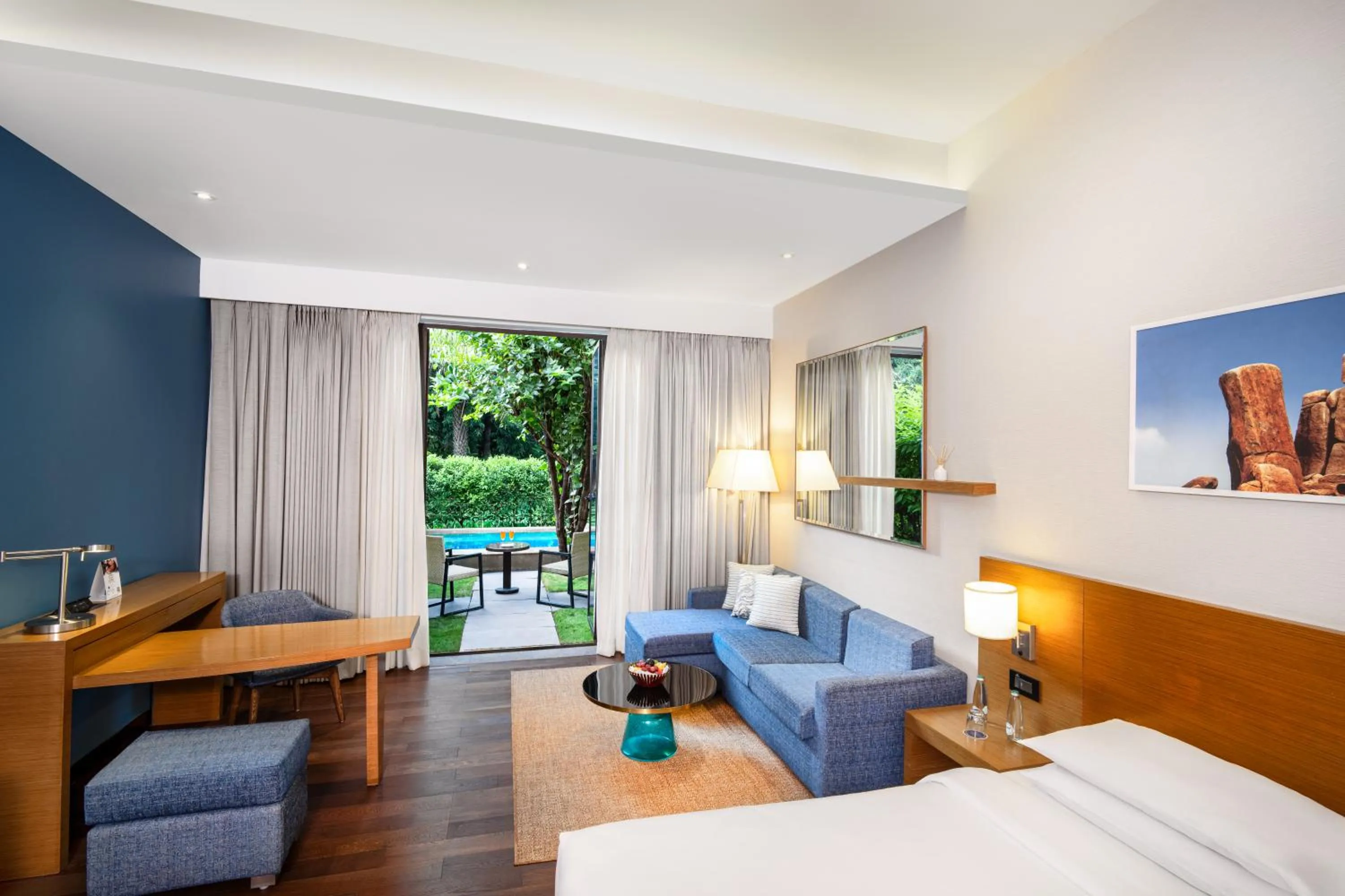 Bedroom, Bed in Hyatt Place Hampi