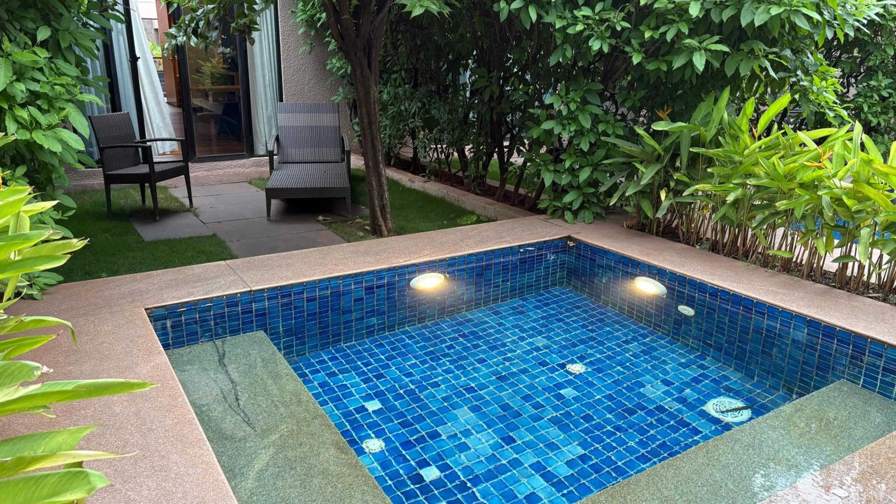 Garden view in Hyatt Place Hampi