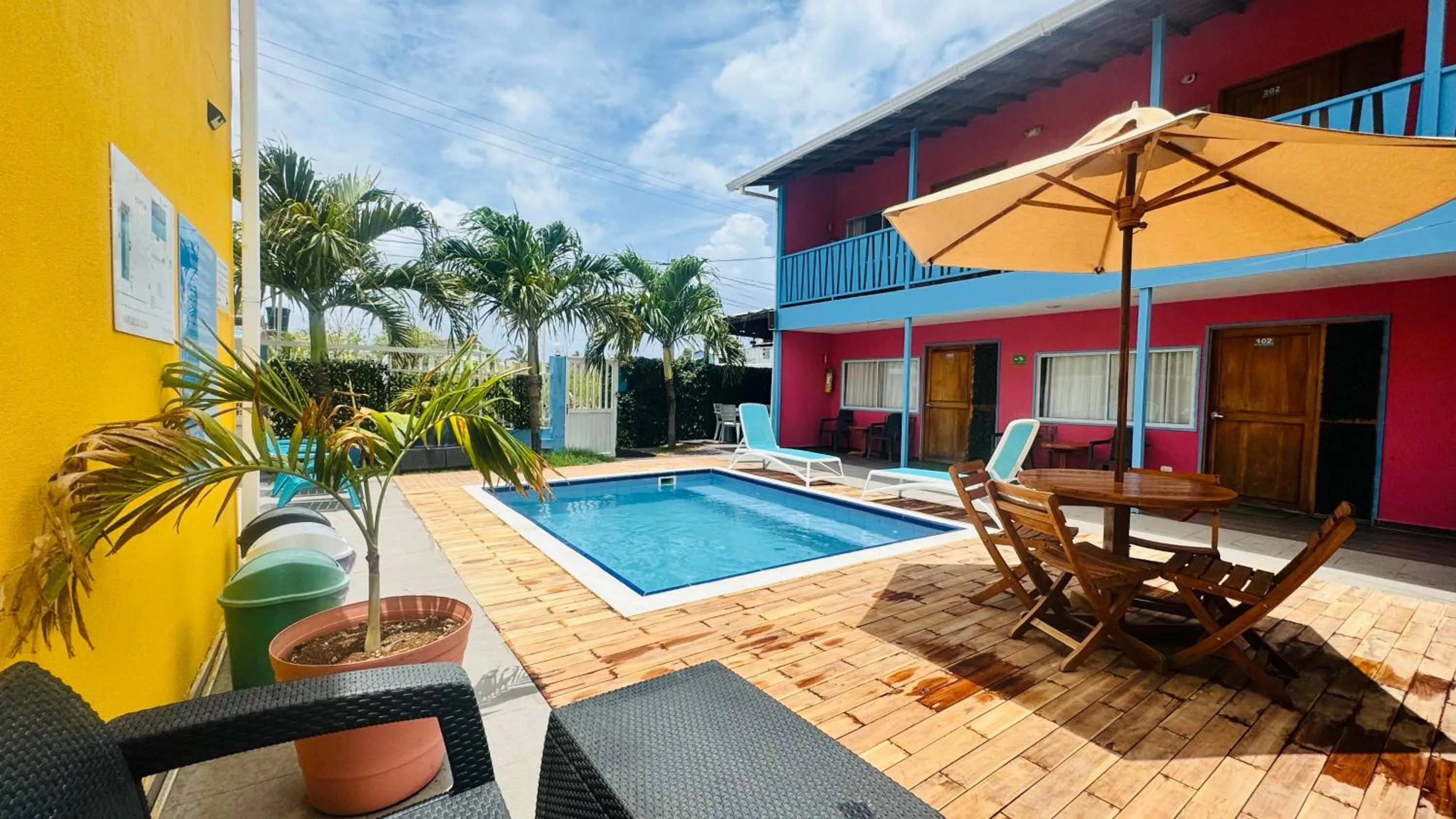 Property building in Be Happy Hotel