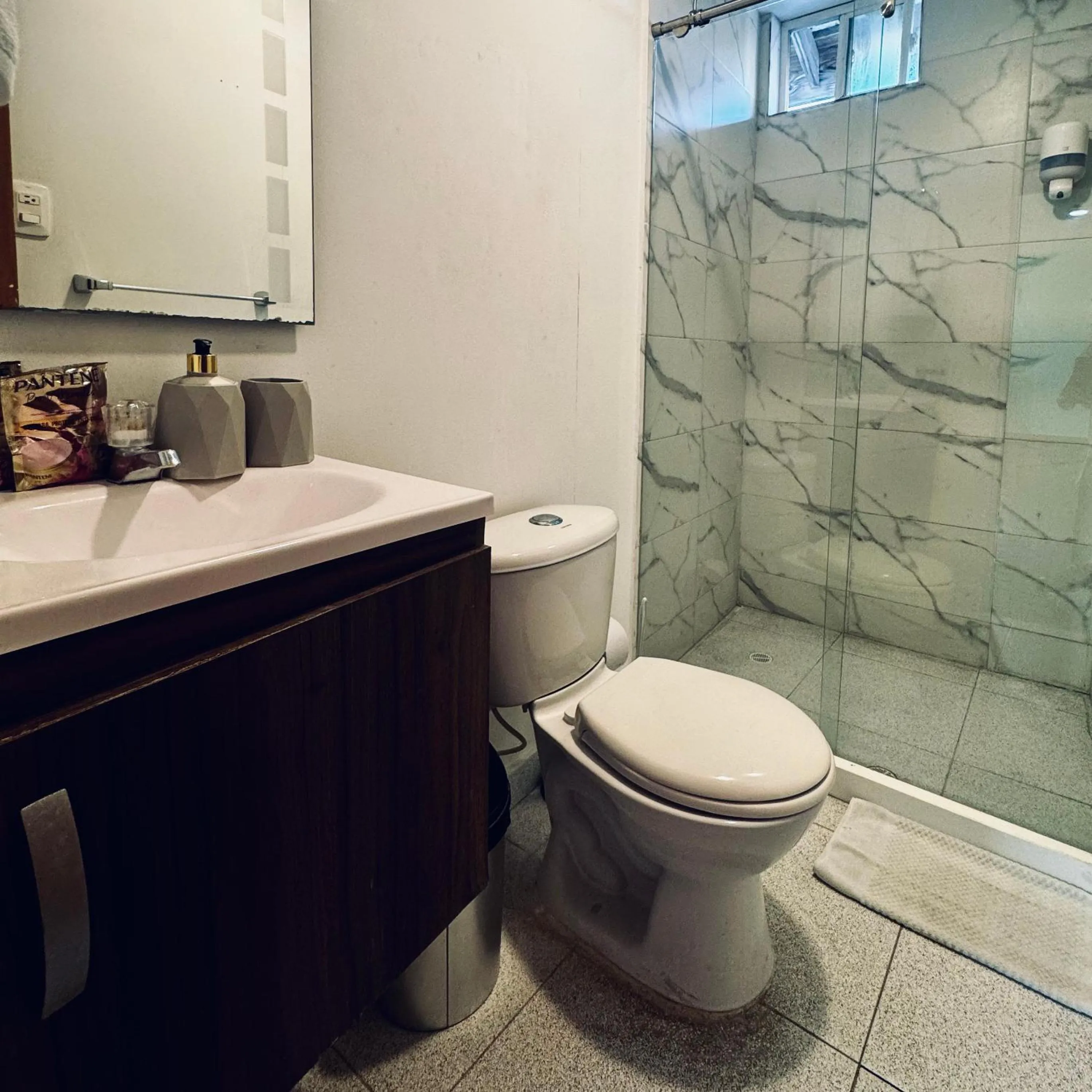 Shower in Be Happy Hotel