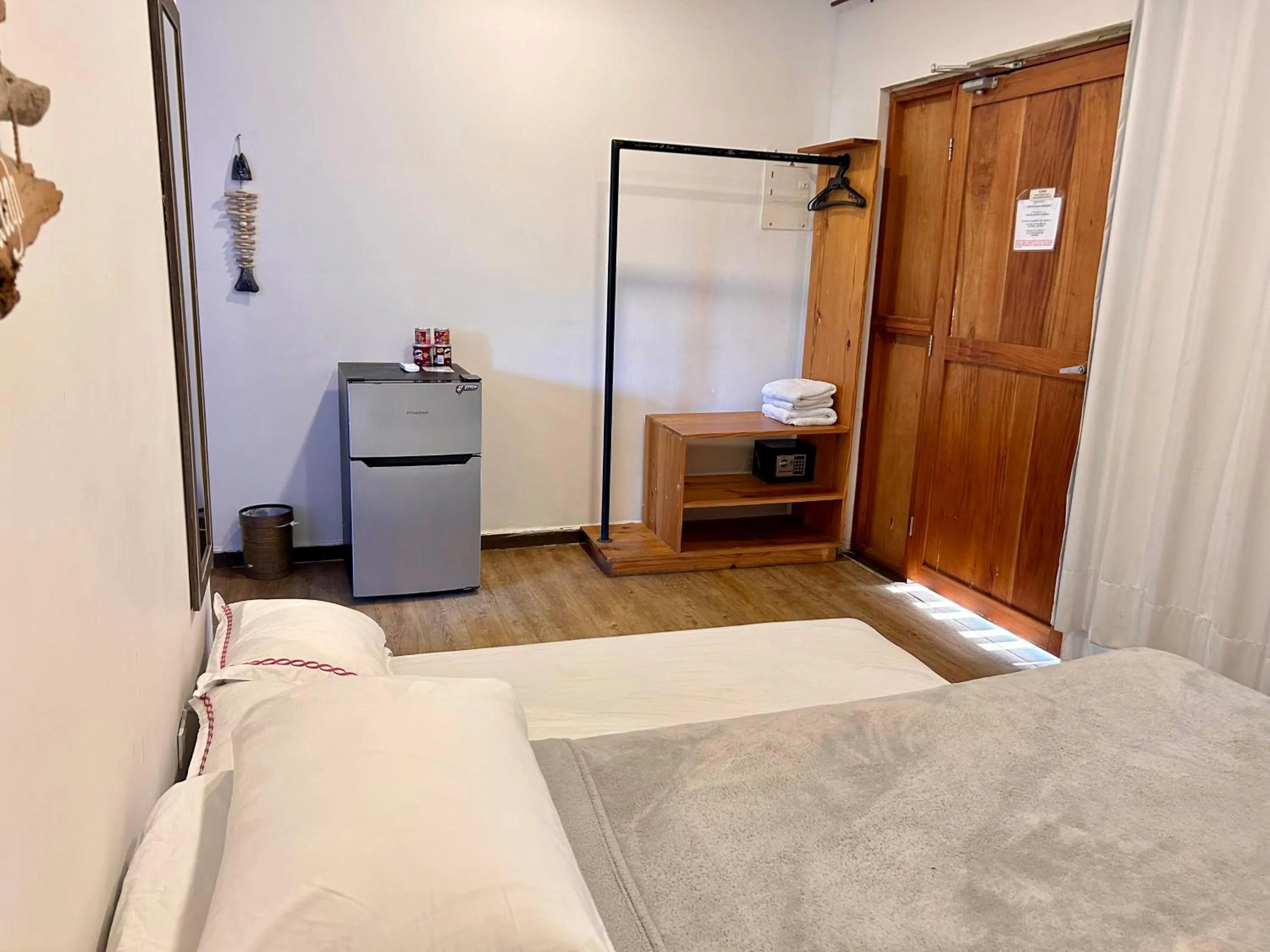 Bed in Be Happy Hotel