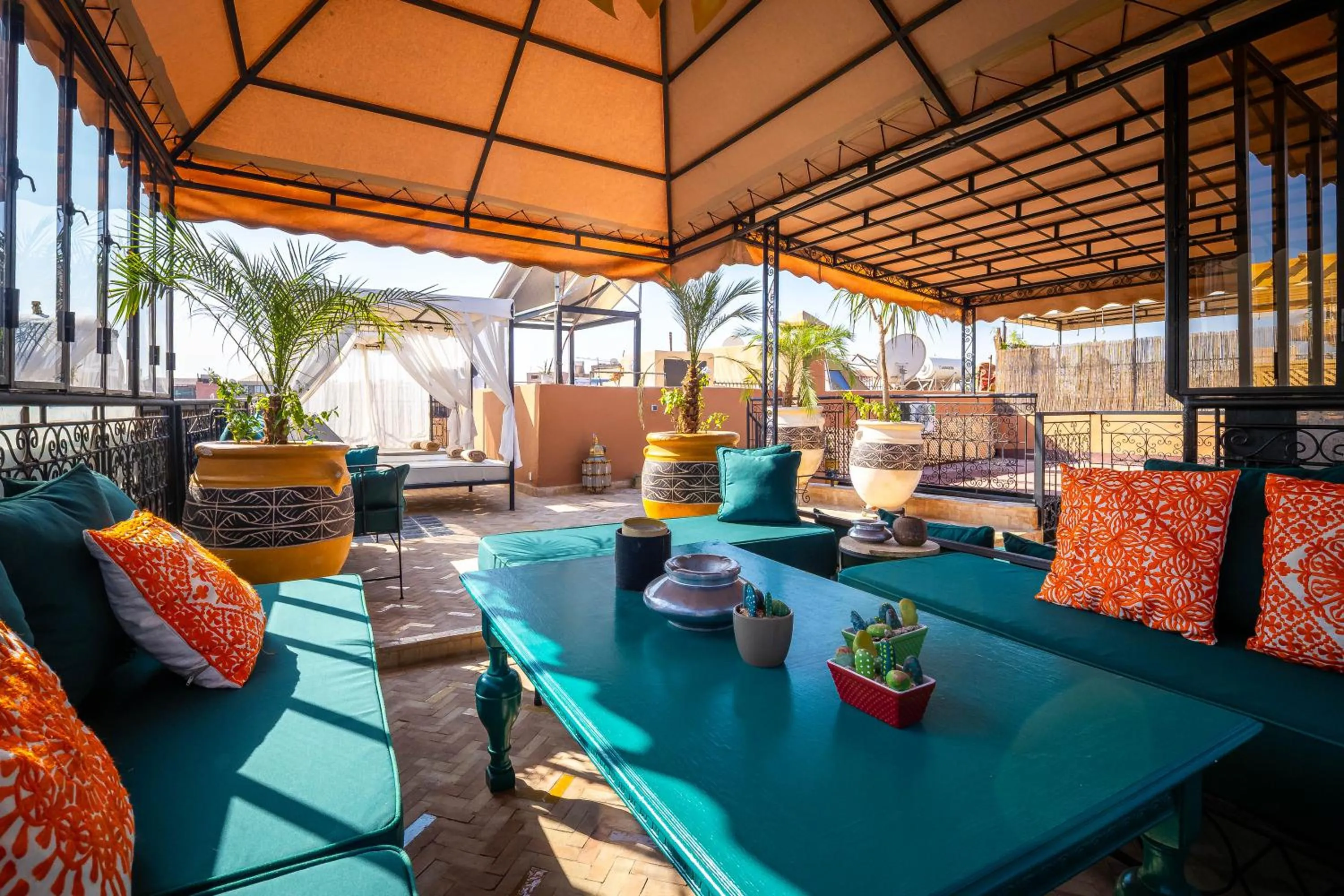 Patio in Dar Khmissa Riad & Spa