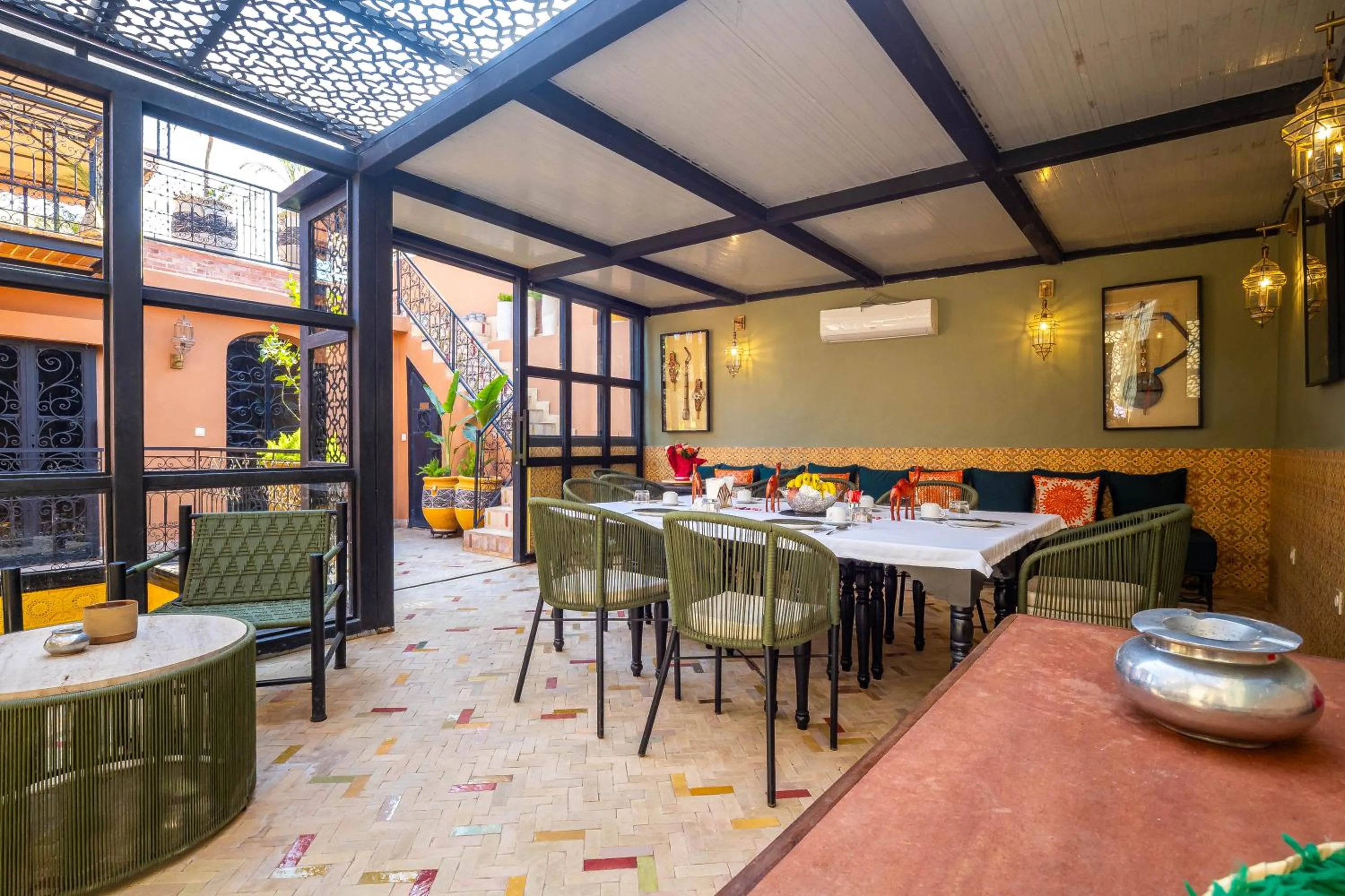 Patio in Dar Khmissa Riad & Spa