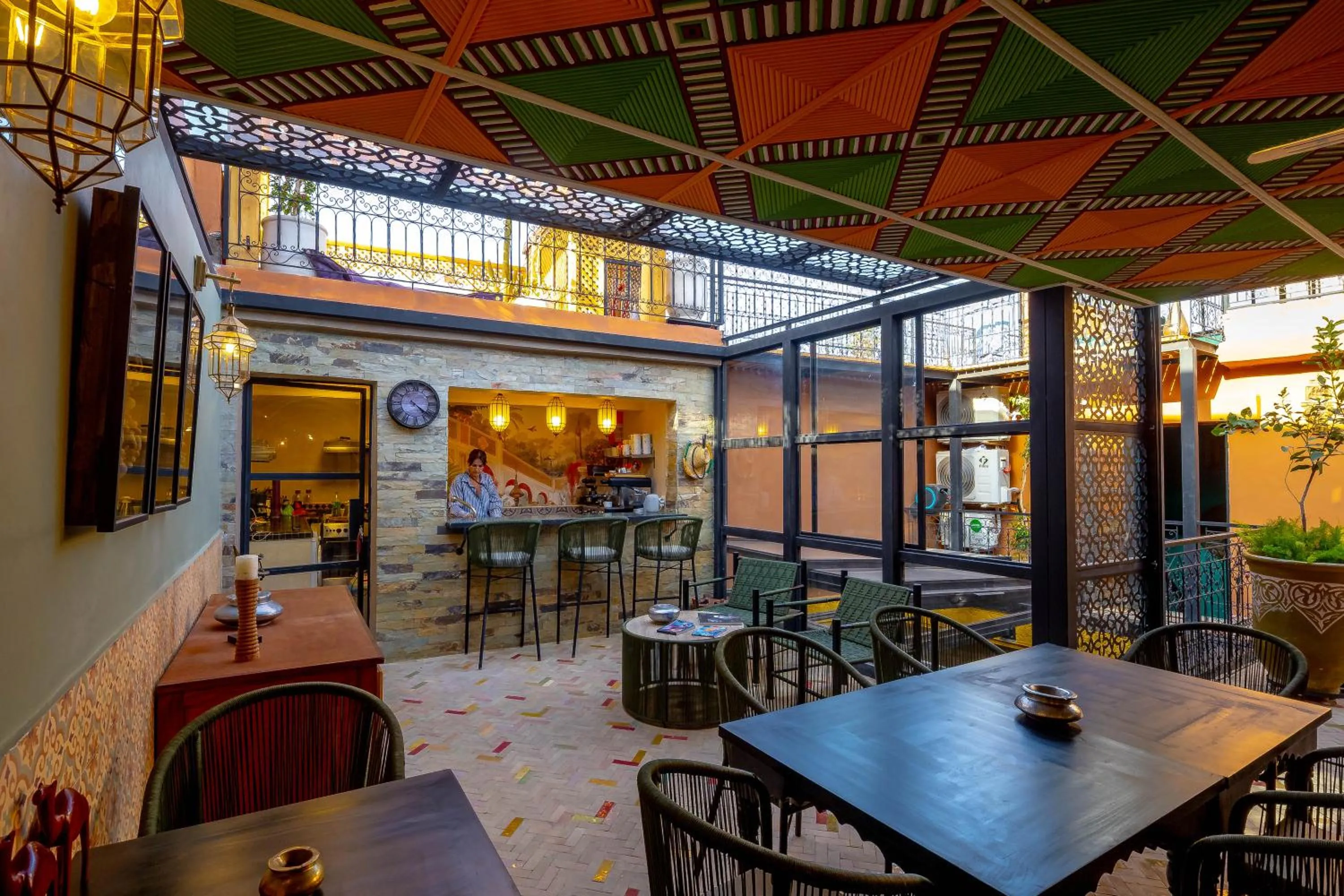 Patio in Dar Khmissa Riad & Spa