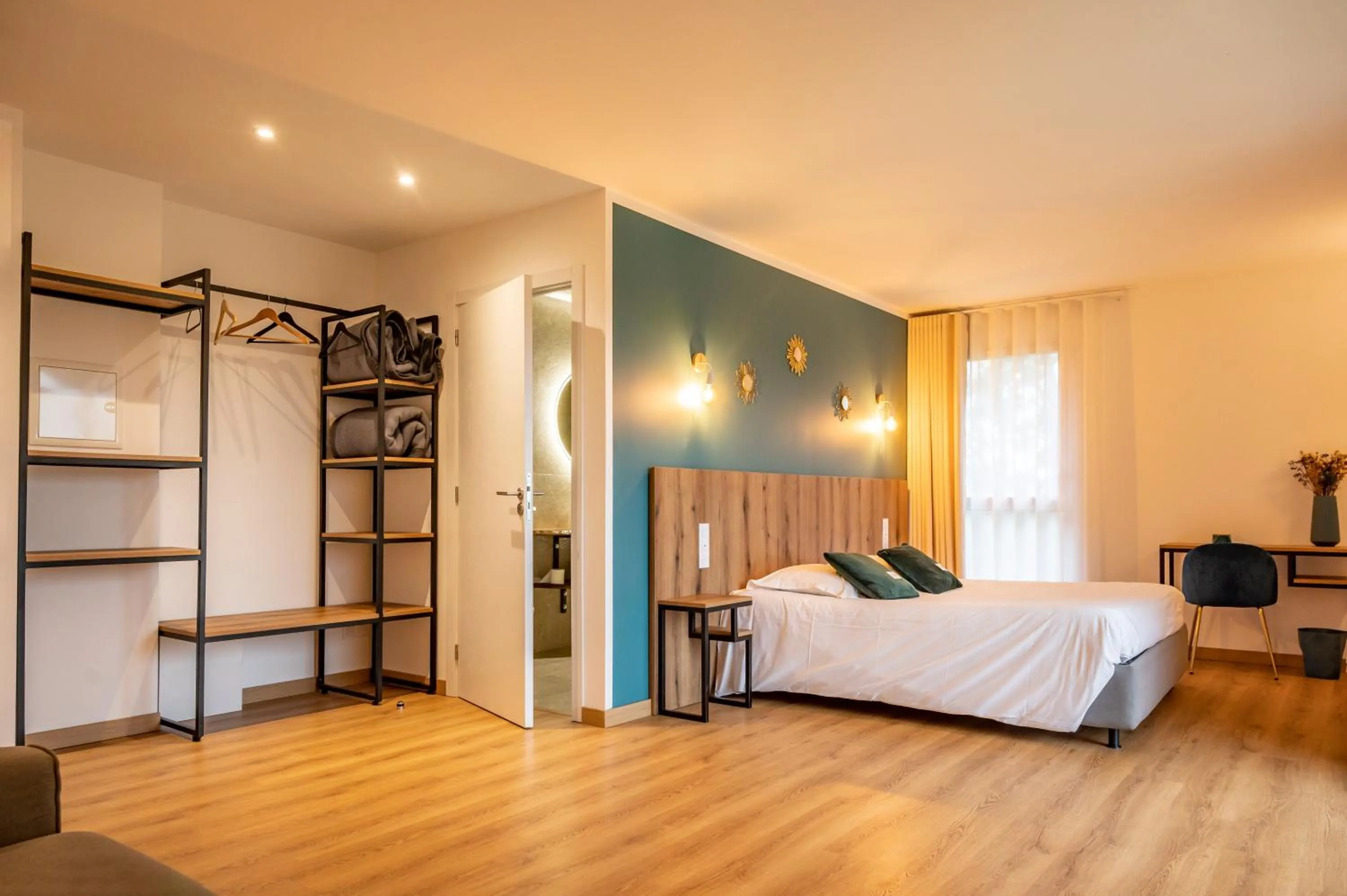 Bed in Auberge les Oliviers