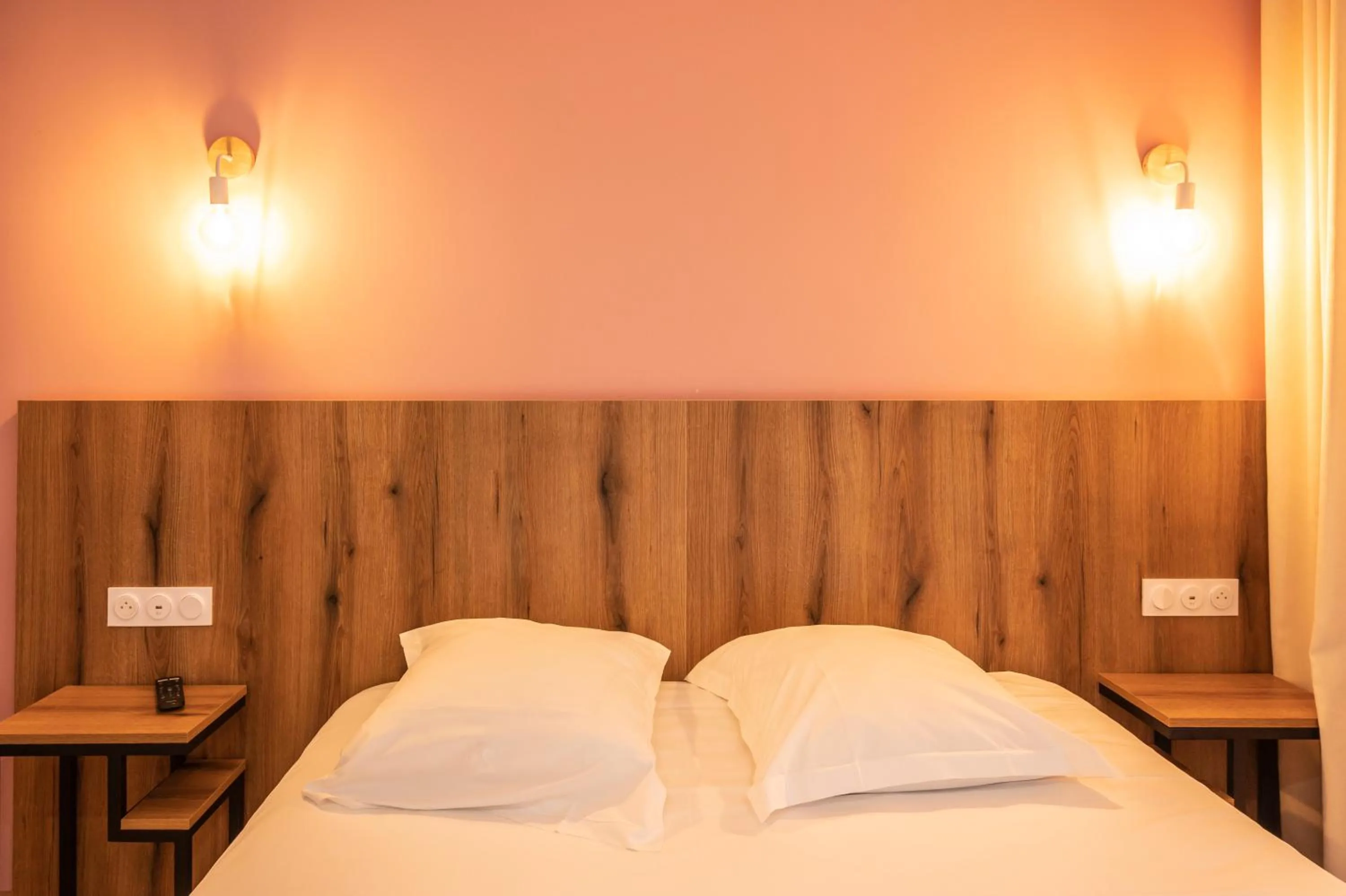 Bed in Auberge les Oliviers