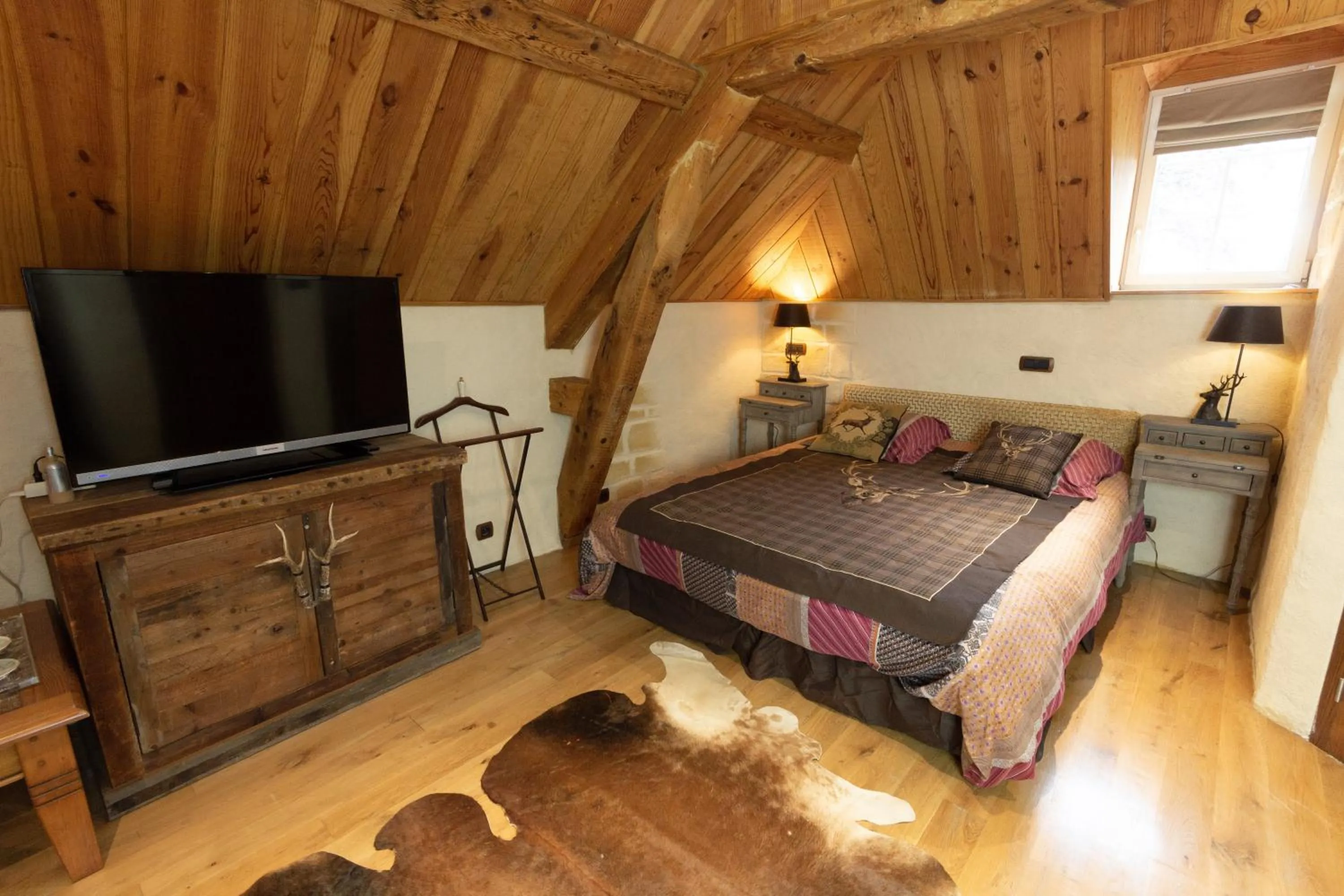 Bed in Château de Druon