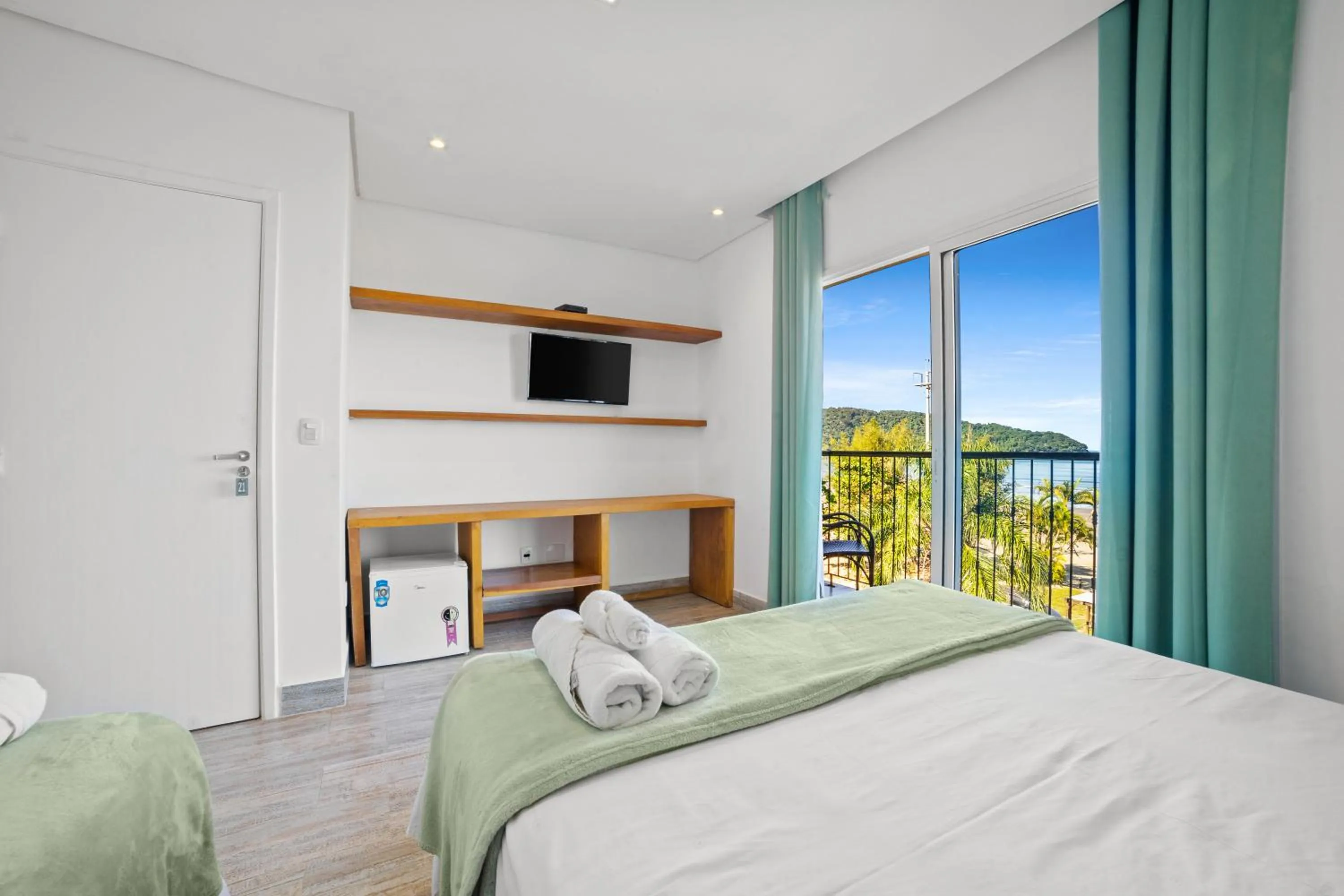 Bed in Pousada Conca di Mare - Festa de Reveillon & Ceia de Natal - Pé na areia