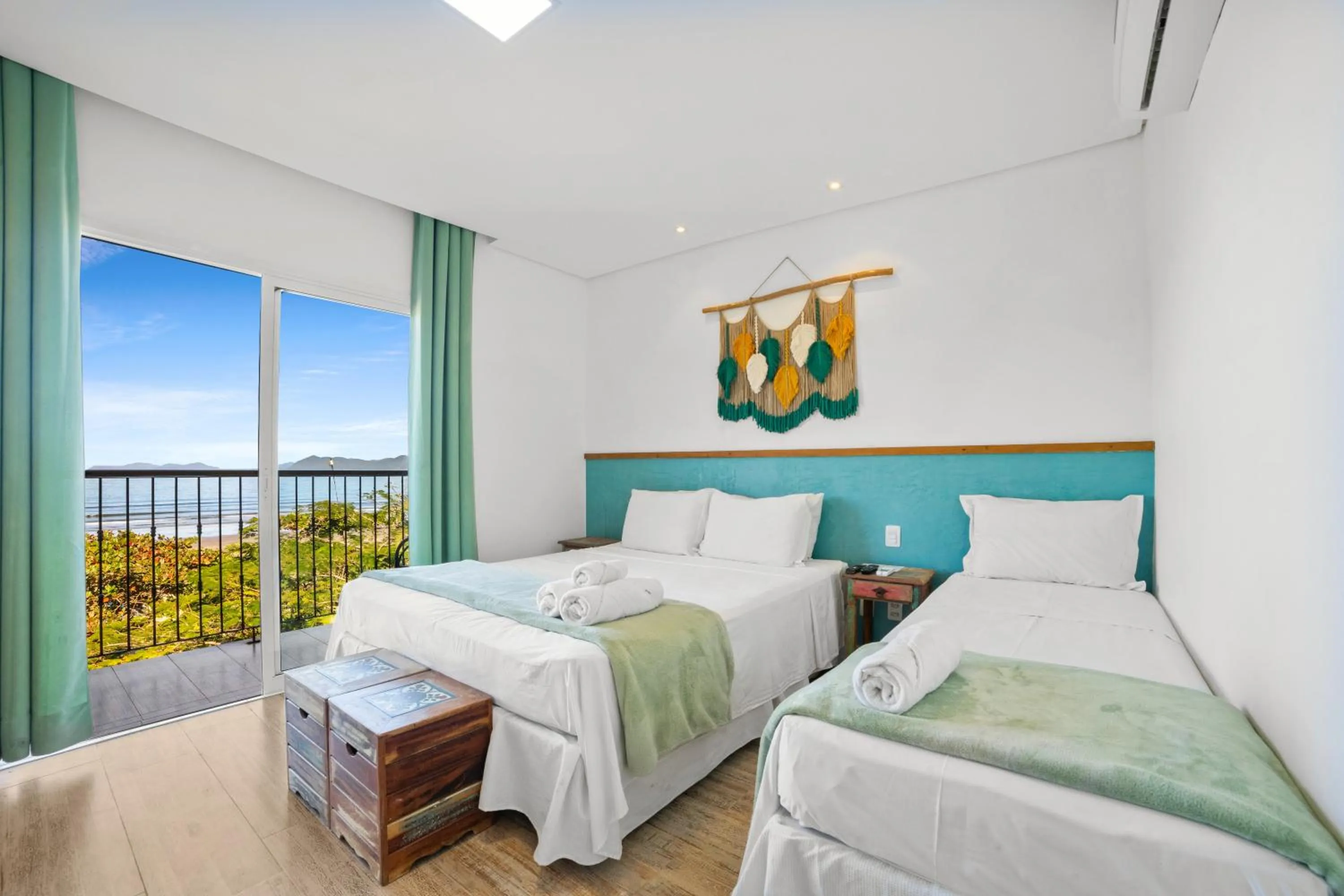 Bed in Pousada Conca di Mare - Festa de Reveillon & Ceia de Natal - Pé na areia