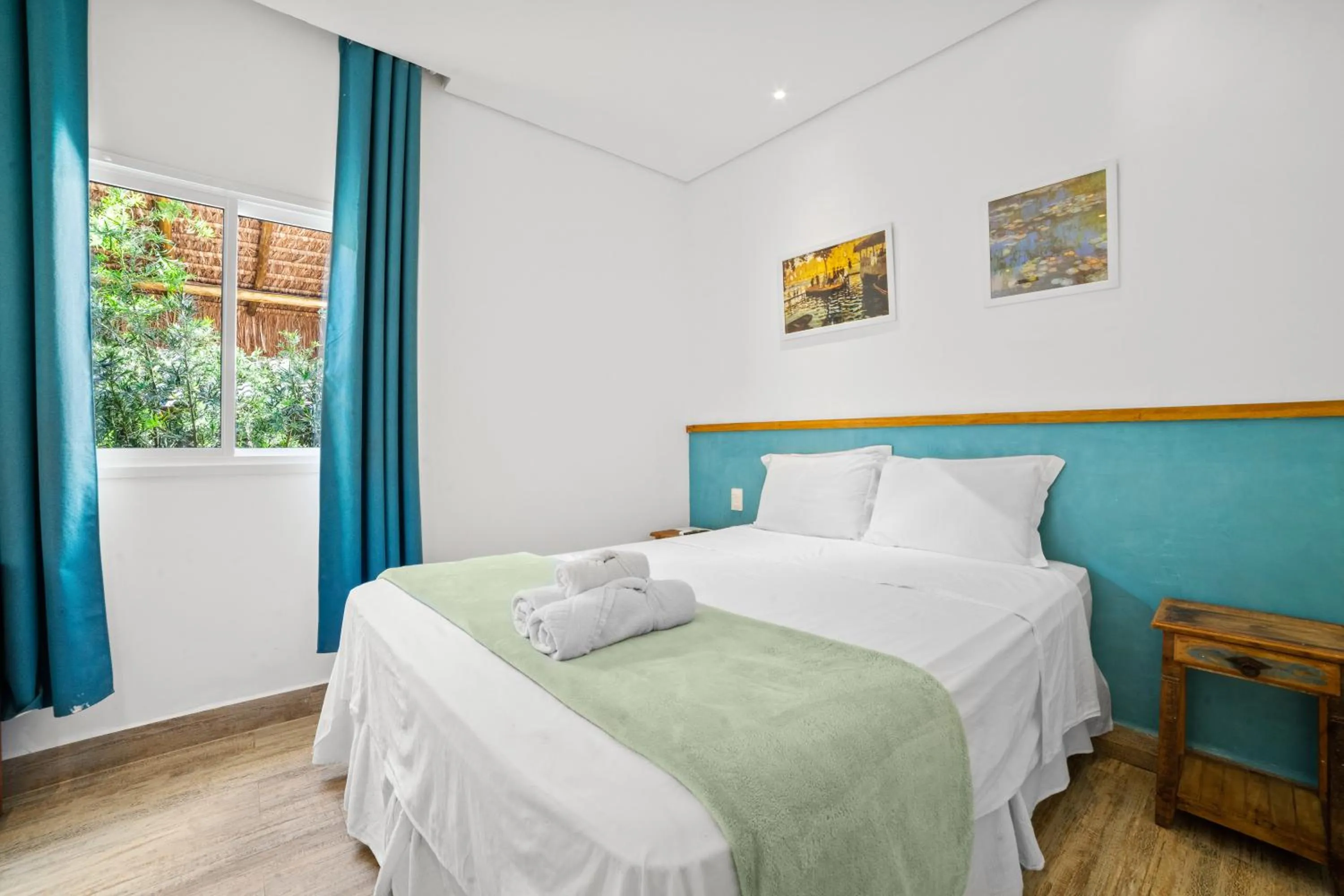 Bed in Pousada Conca di Mare - Festa de Reveillon & Ceia de Natal - Pé na areia