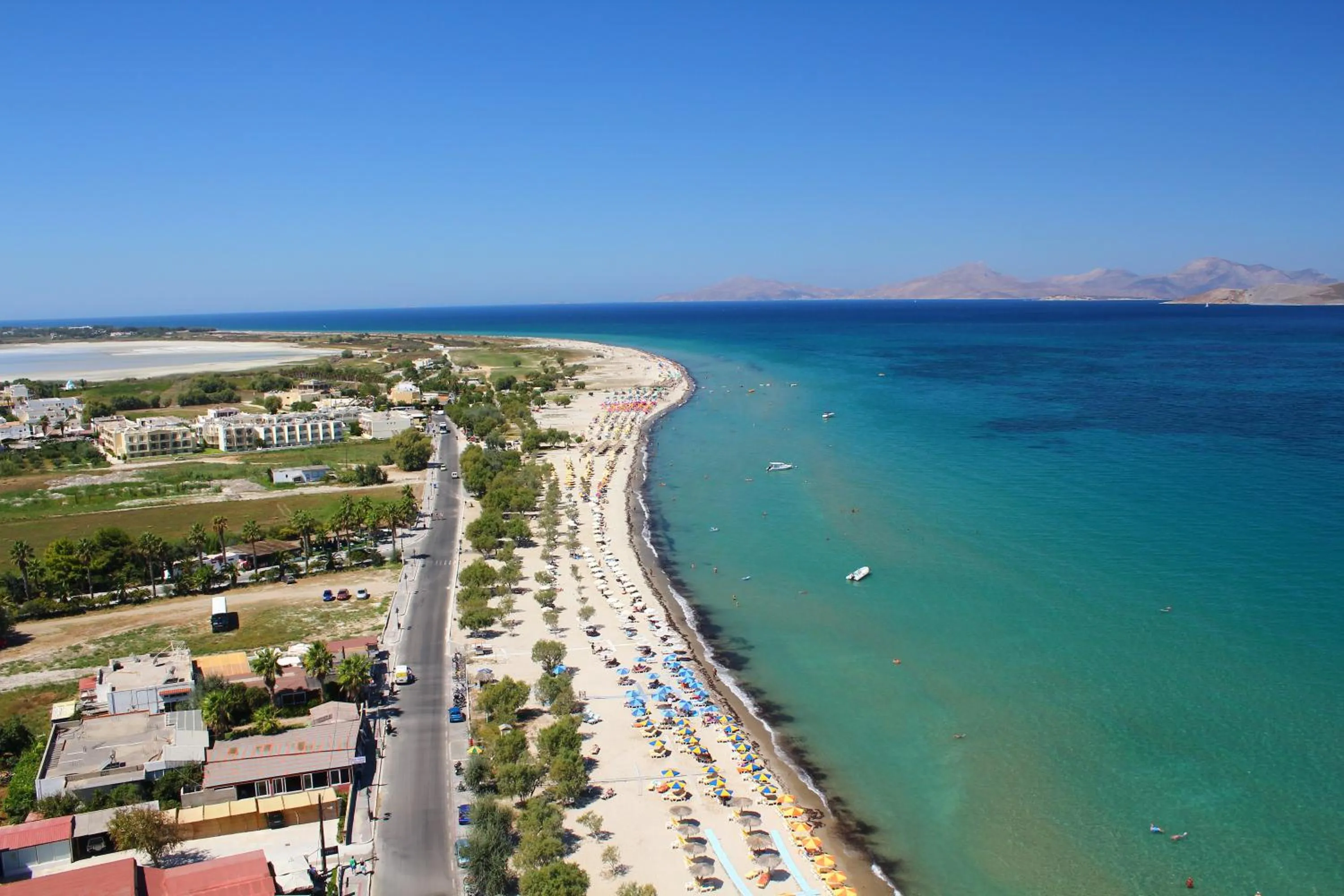 Bird's eye view in Tigaki Beach Hotel
