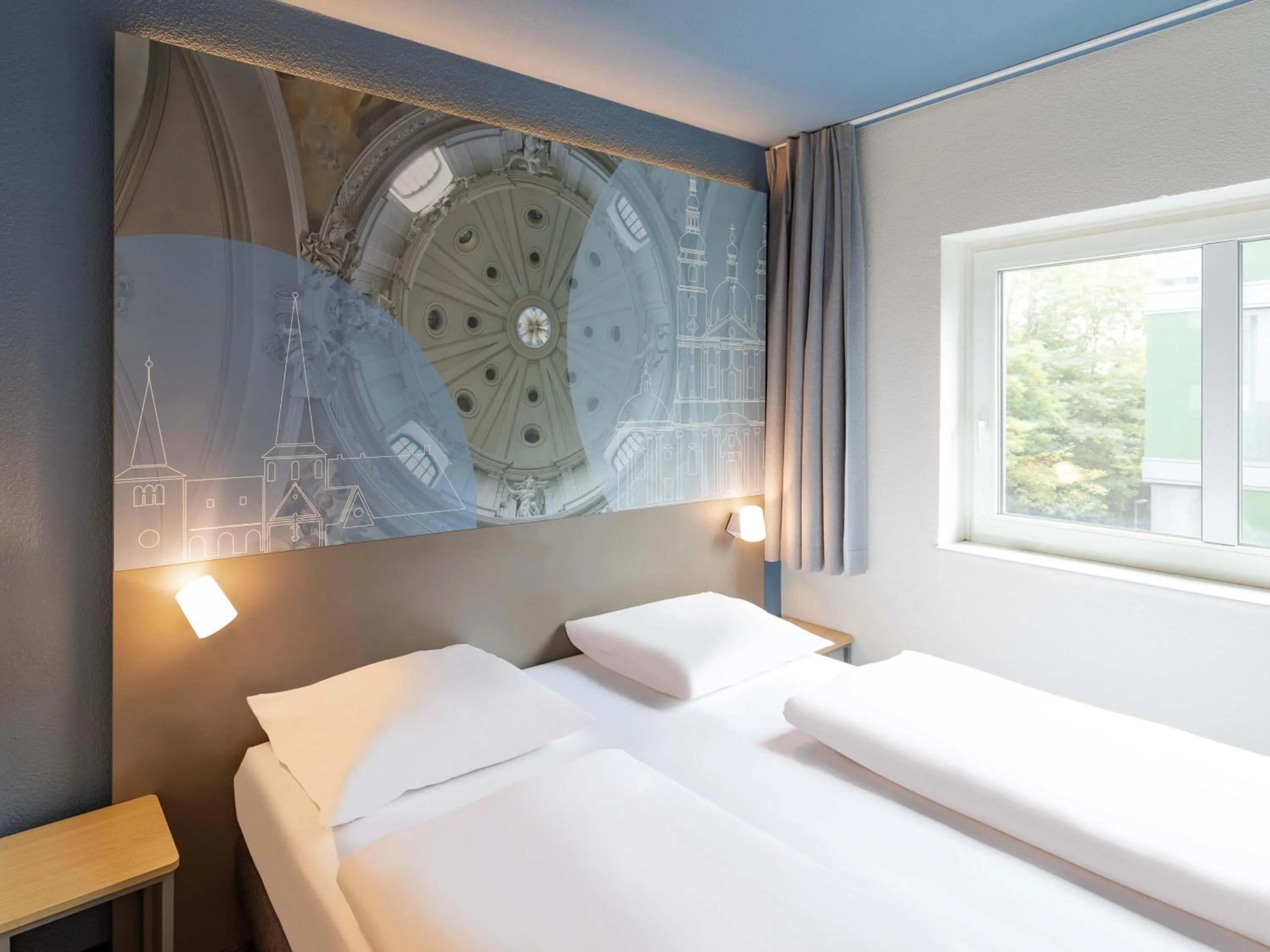 Photo of the whole room, Bed in B&B HOTEL Fulda-Hbf