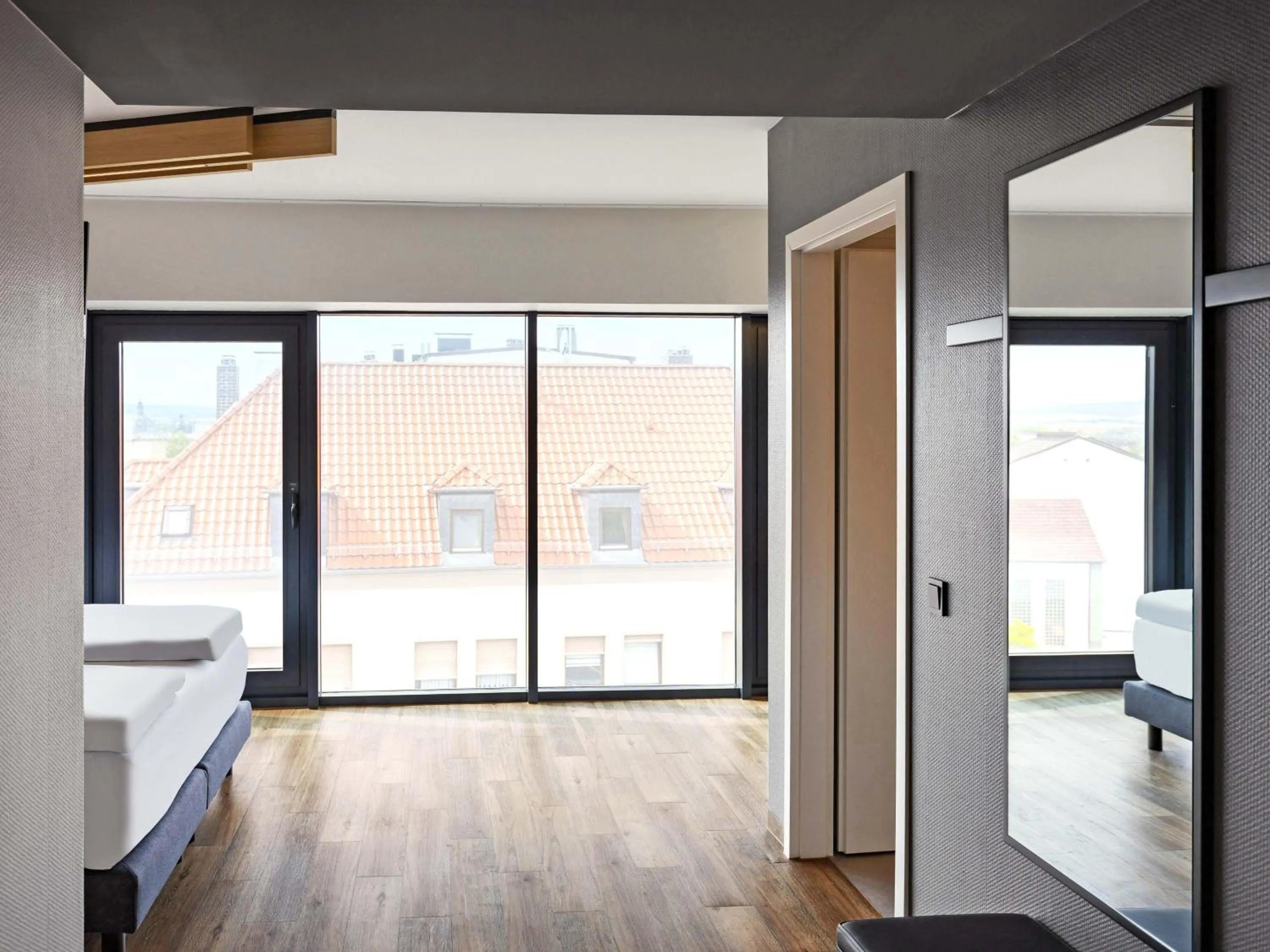 Photo of the whole room, Bed in B&B HOTEL Fulda-Hbf