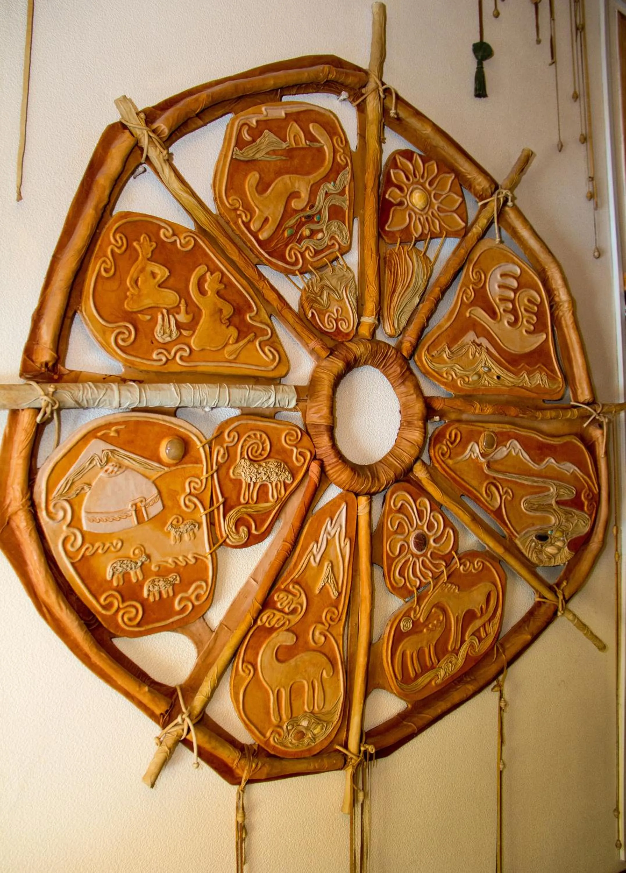 Decorative detail in Asian Mountains