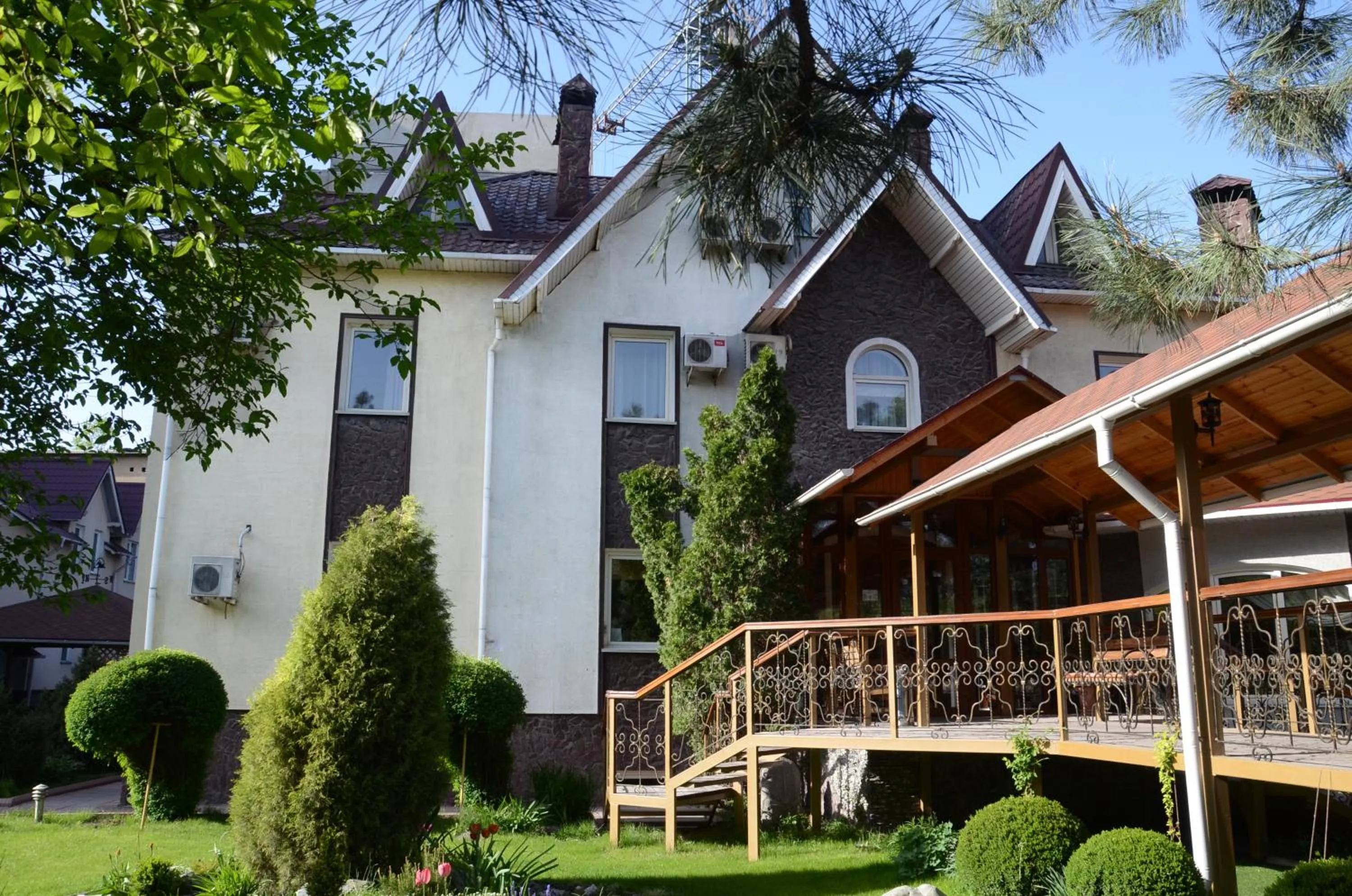 Facade/entrance in Asian Mountains