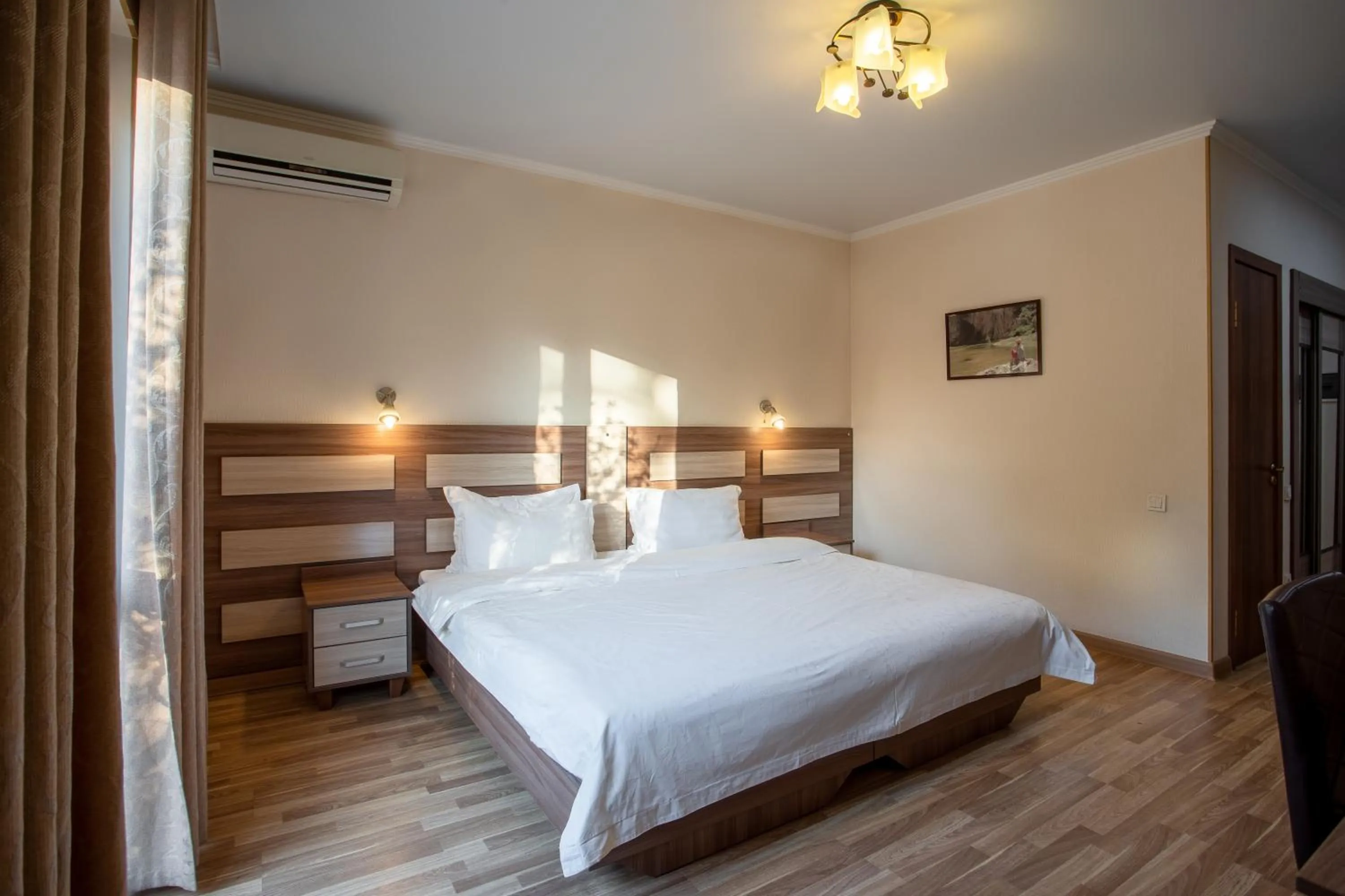 Bed in Asian Mountains