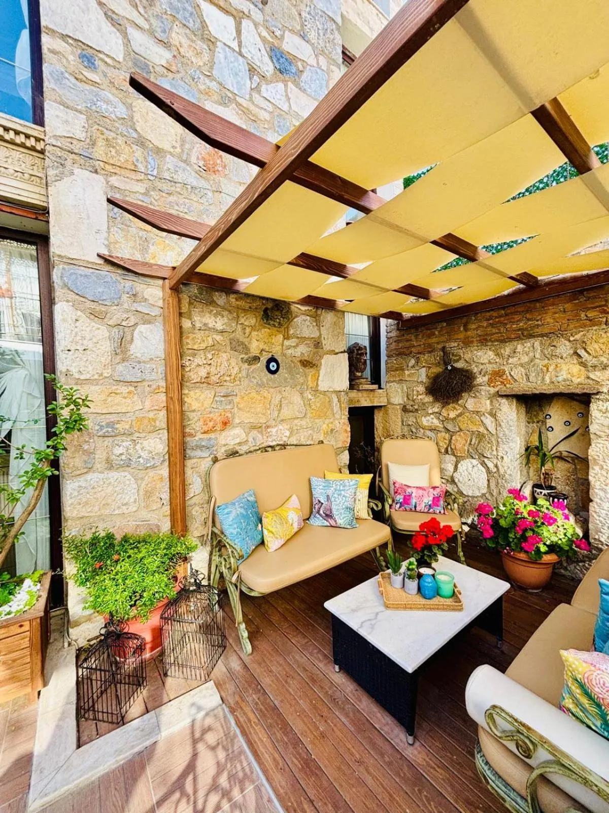 Patio in Saint John Hotel