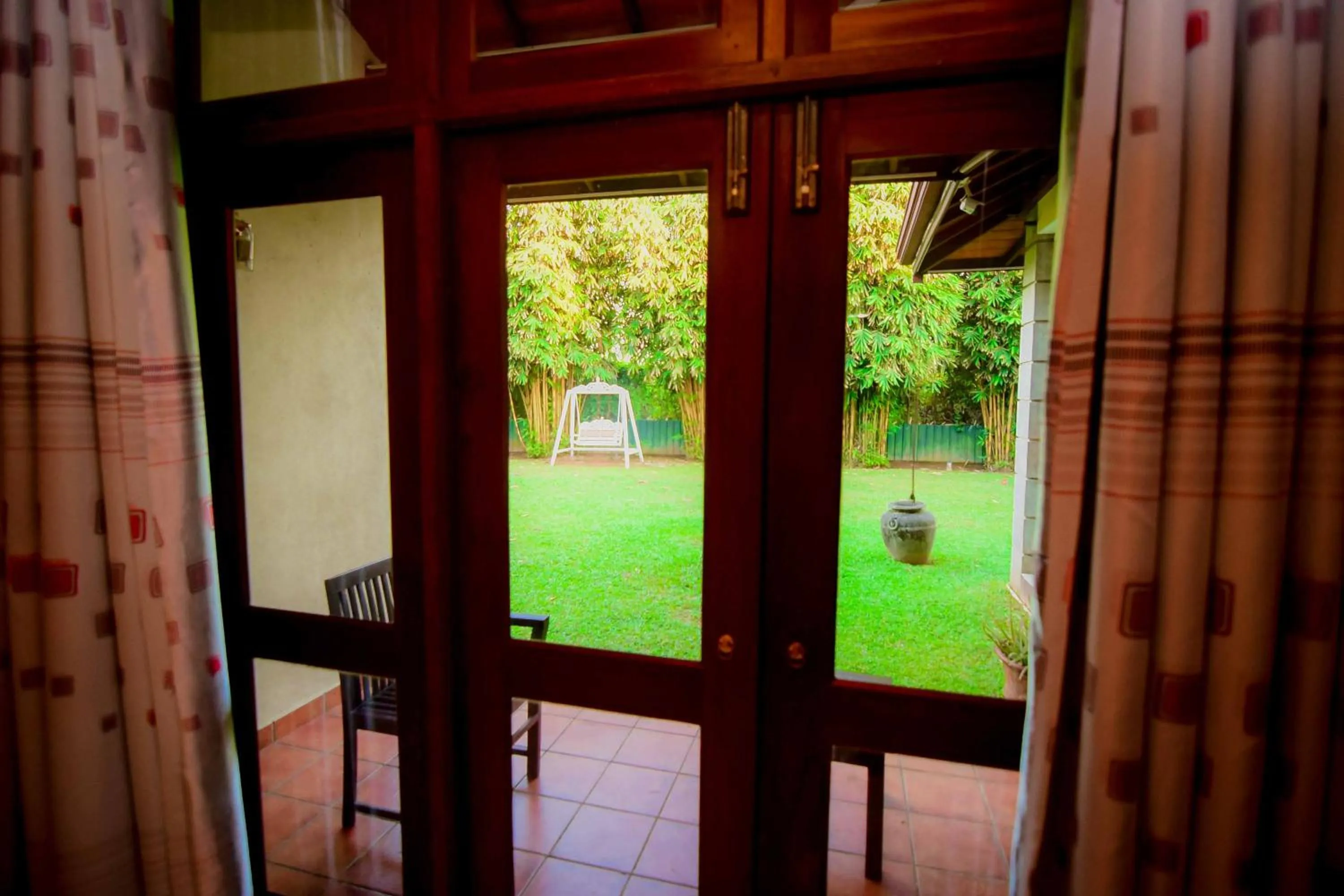 Garden in Airport Villa