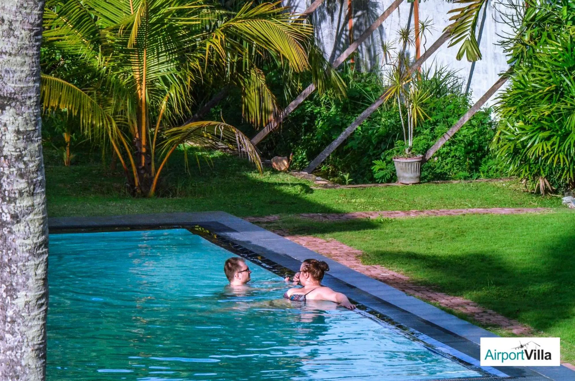 Garden in Airport Villa