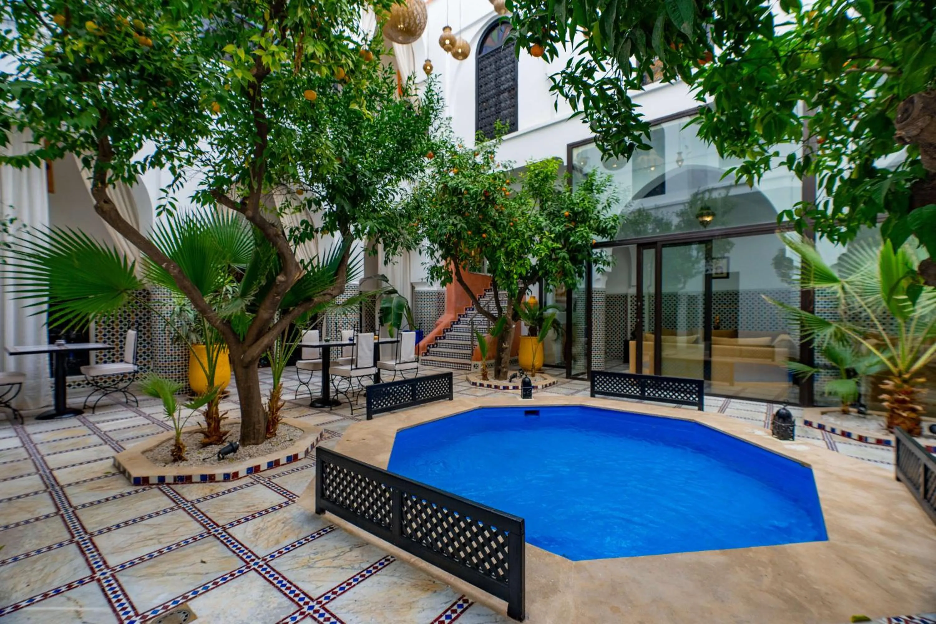 Garden in Riad Dar Dialkoum