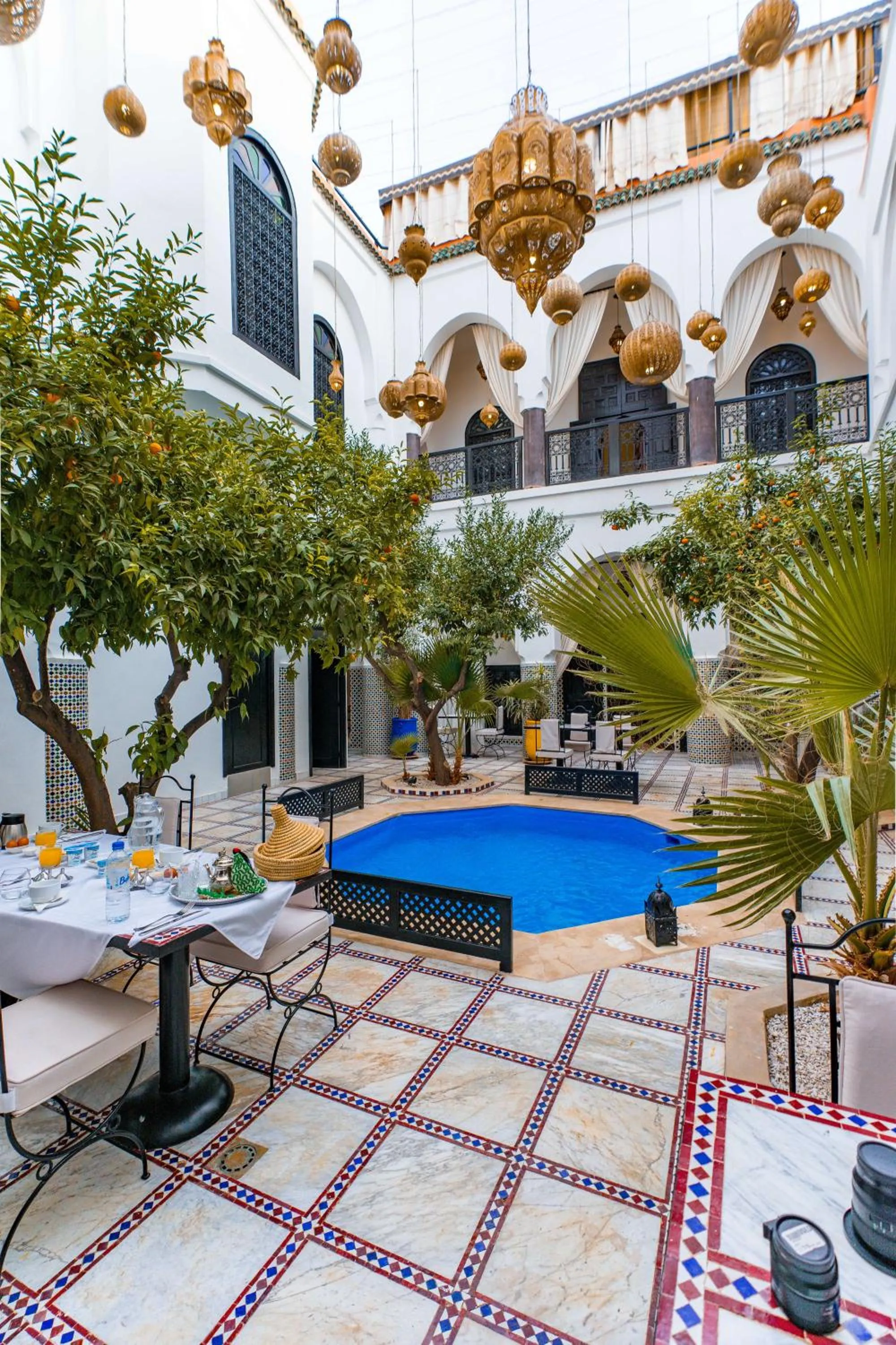 Patio in Riad Dar Dialkoum