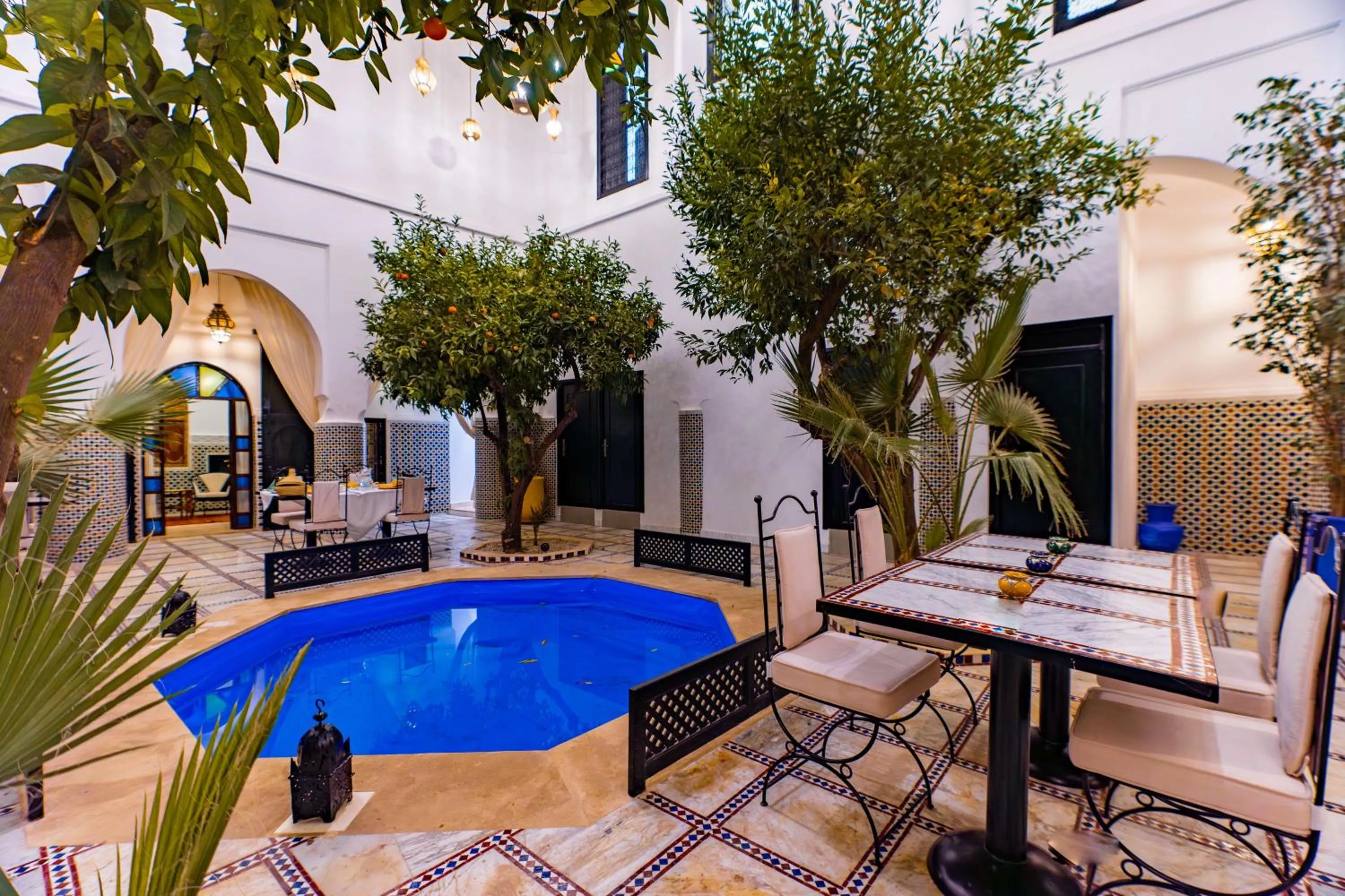 Patio in Riad Dar Dialkoum