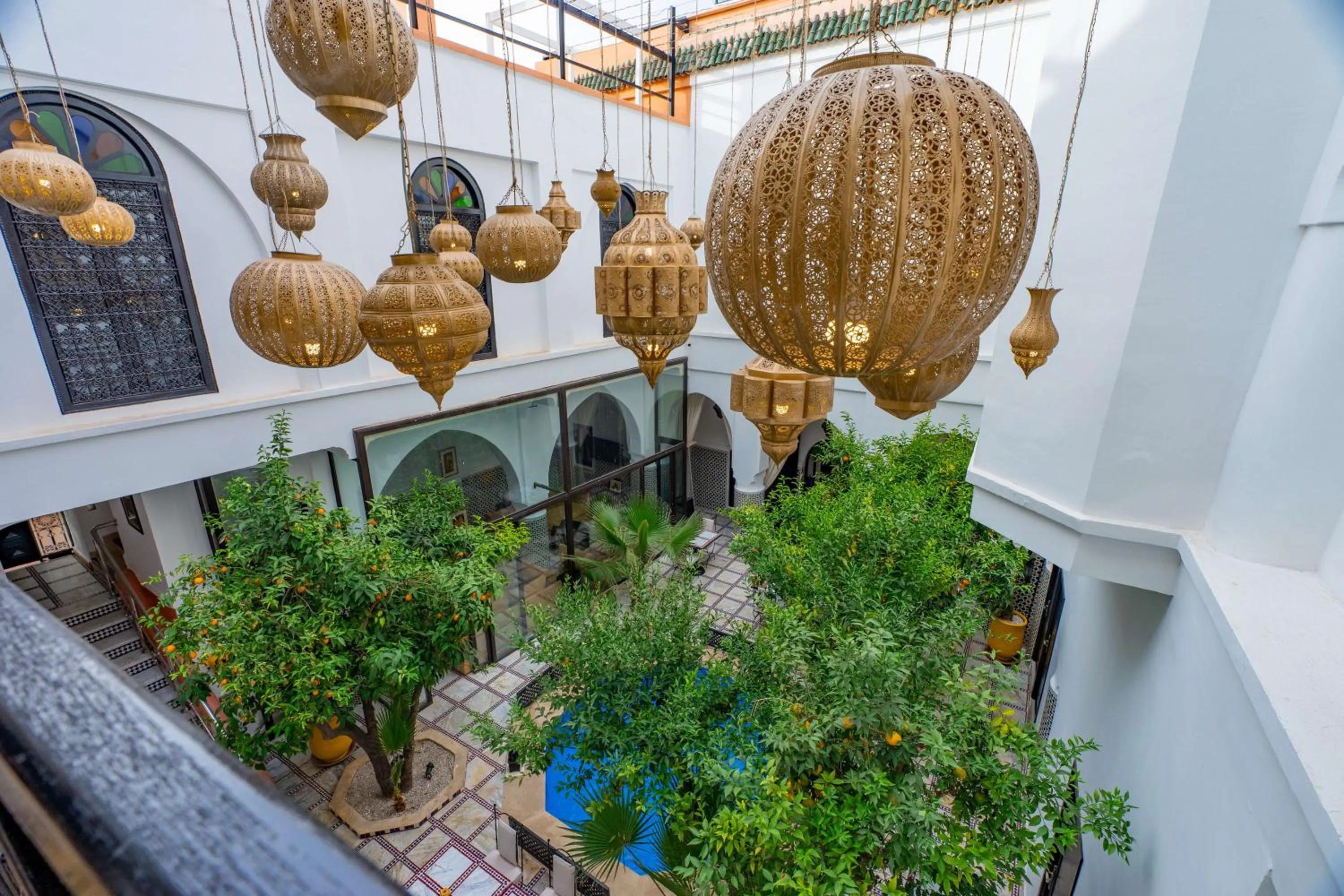 Patio in Riad Dar Dialkoum