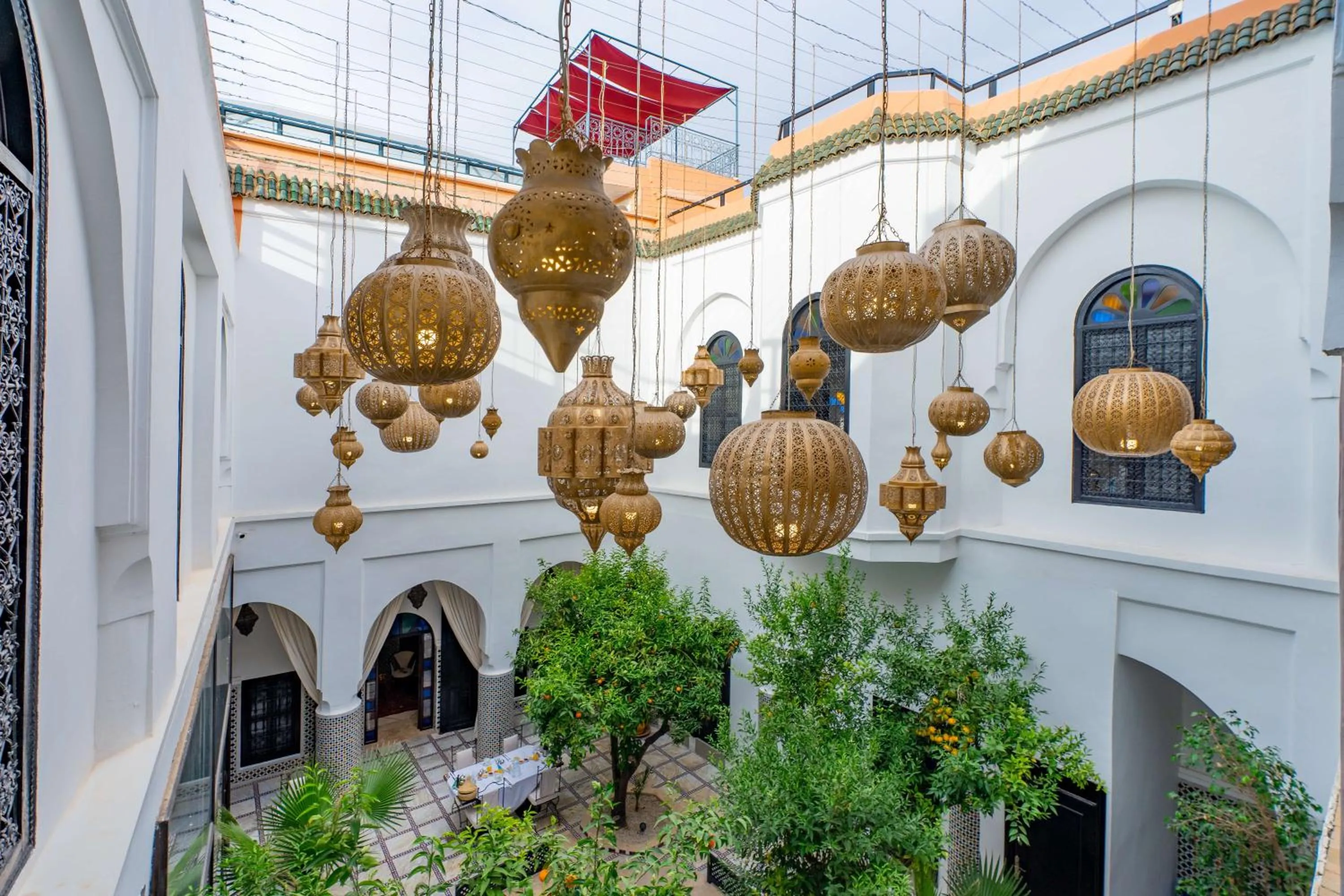 Garden in Riad Dar Dialkoum