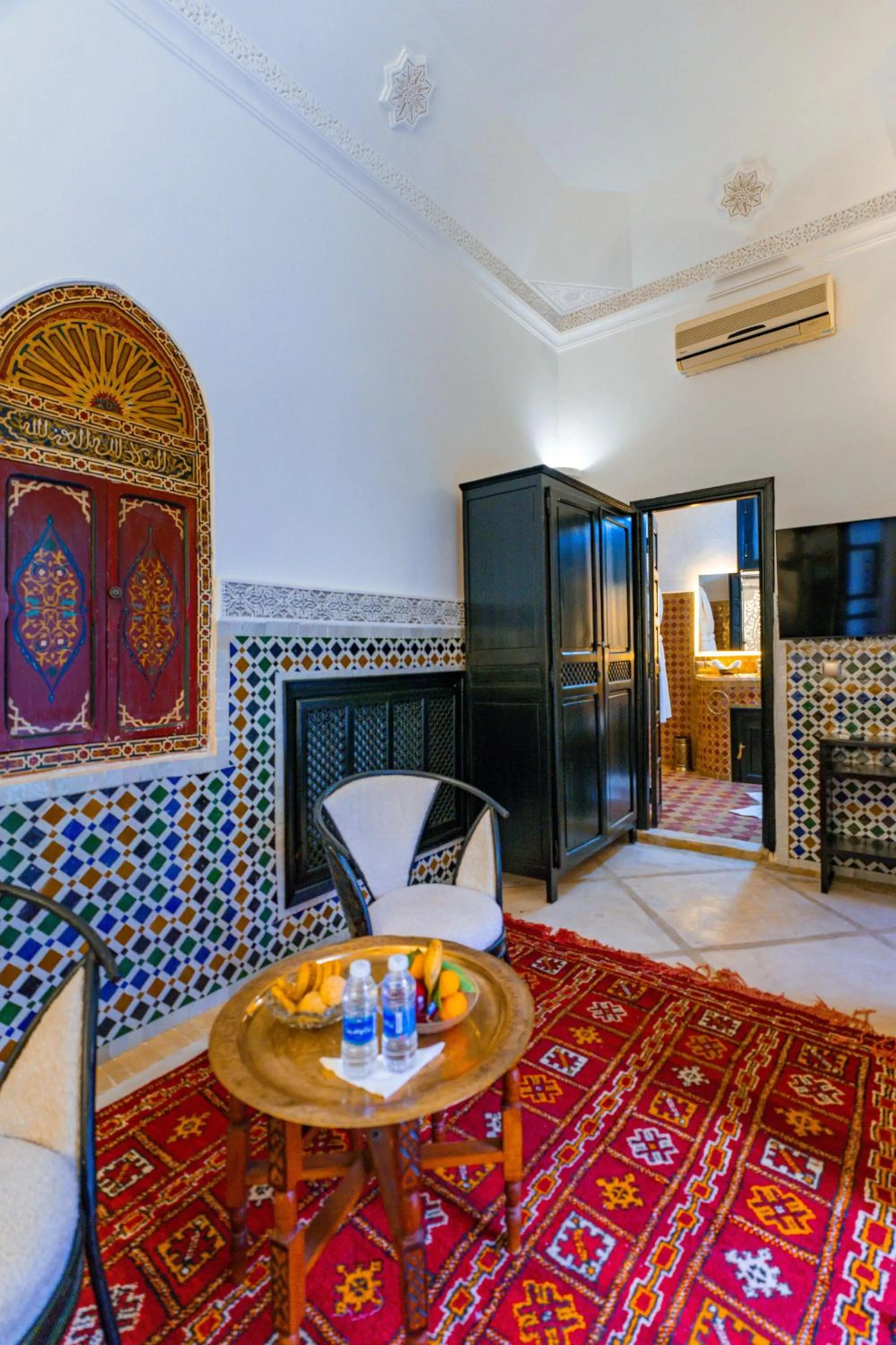 Seating area in Riad Dar Dialkoum