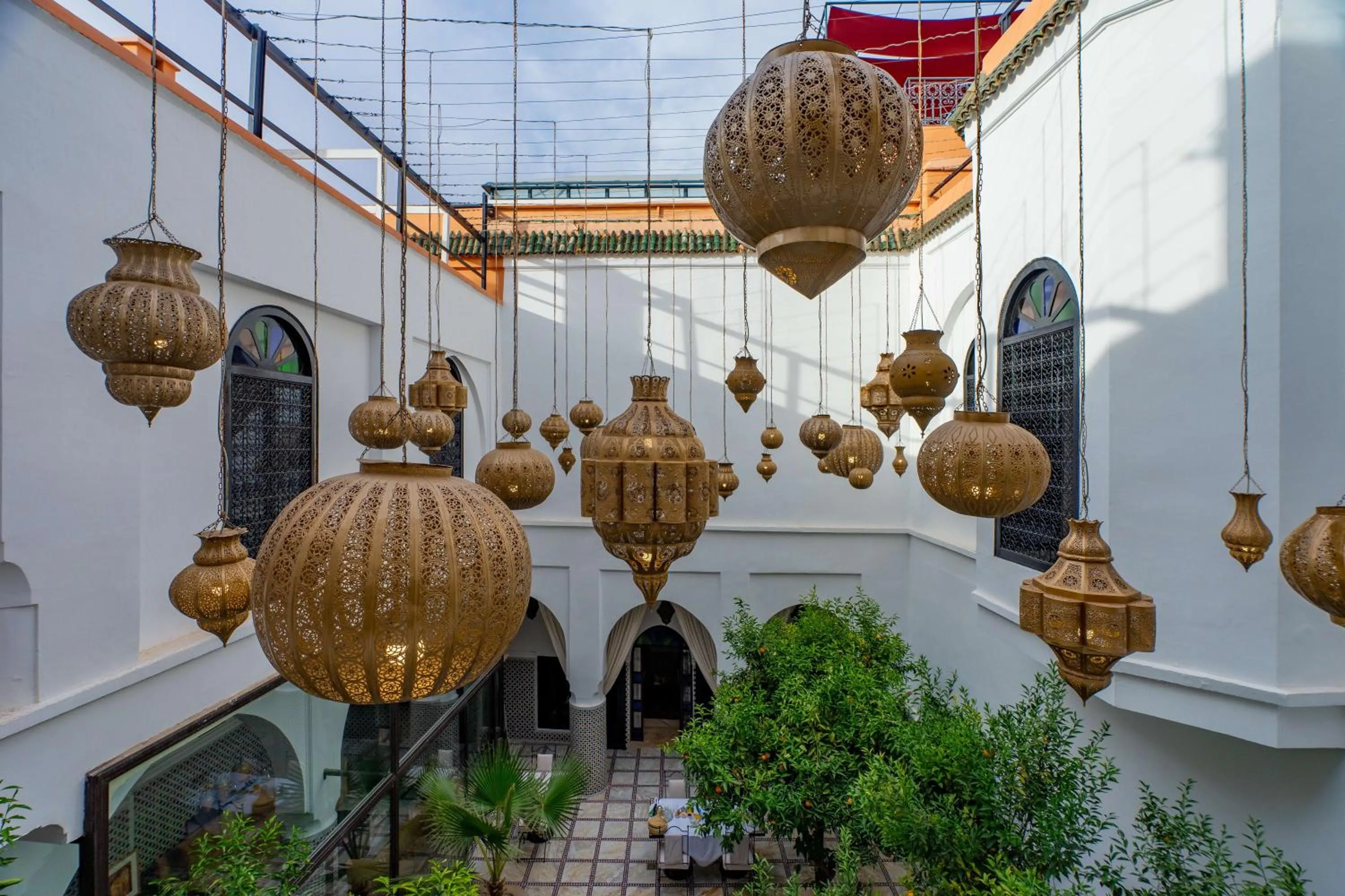 Garden in Riad Dar Dialkoum