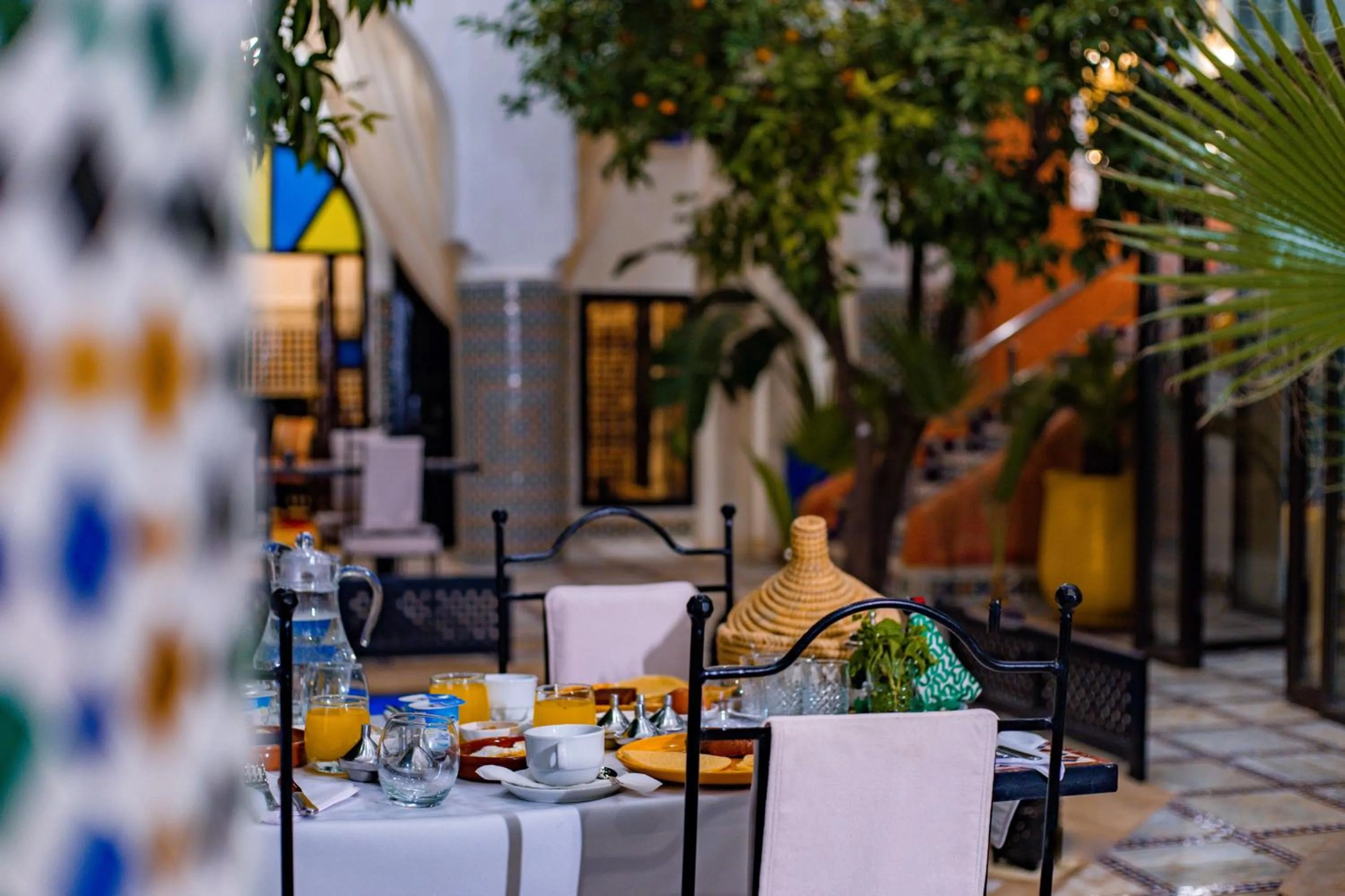 Patio in Riad Dar Dialkoum