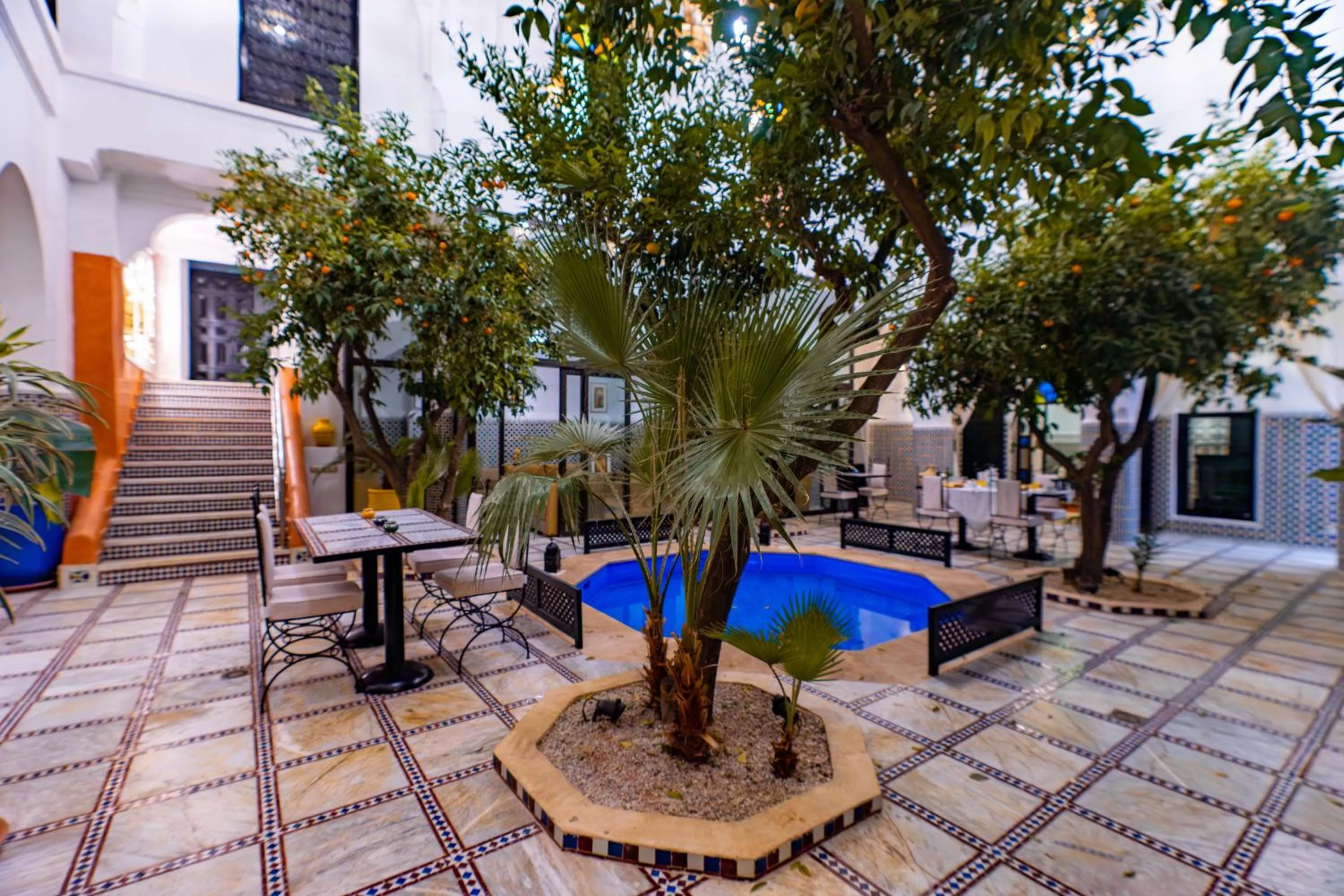Patio in Riad Dar Dialkoum