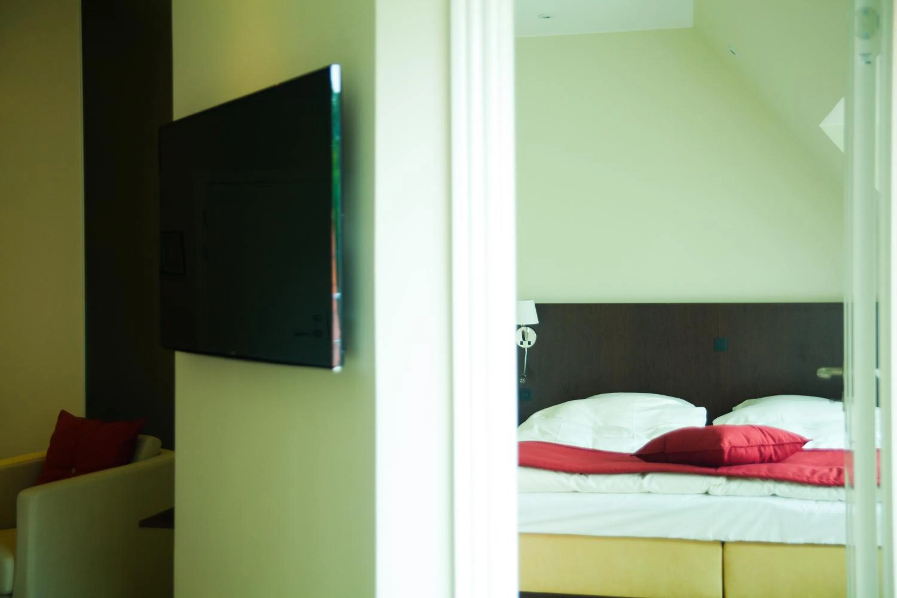 Decorative detail, Bed in Bramslevgaard