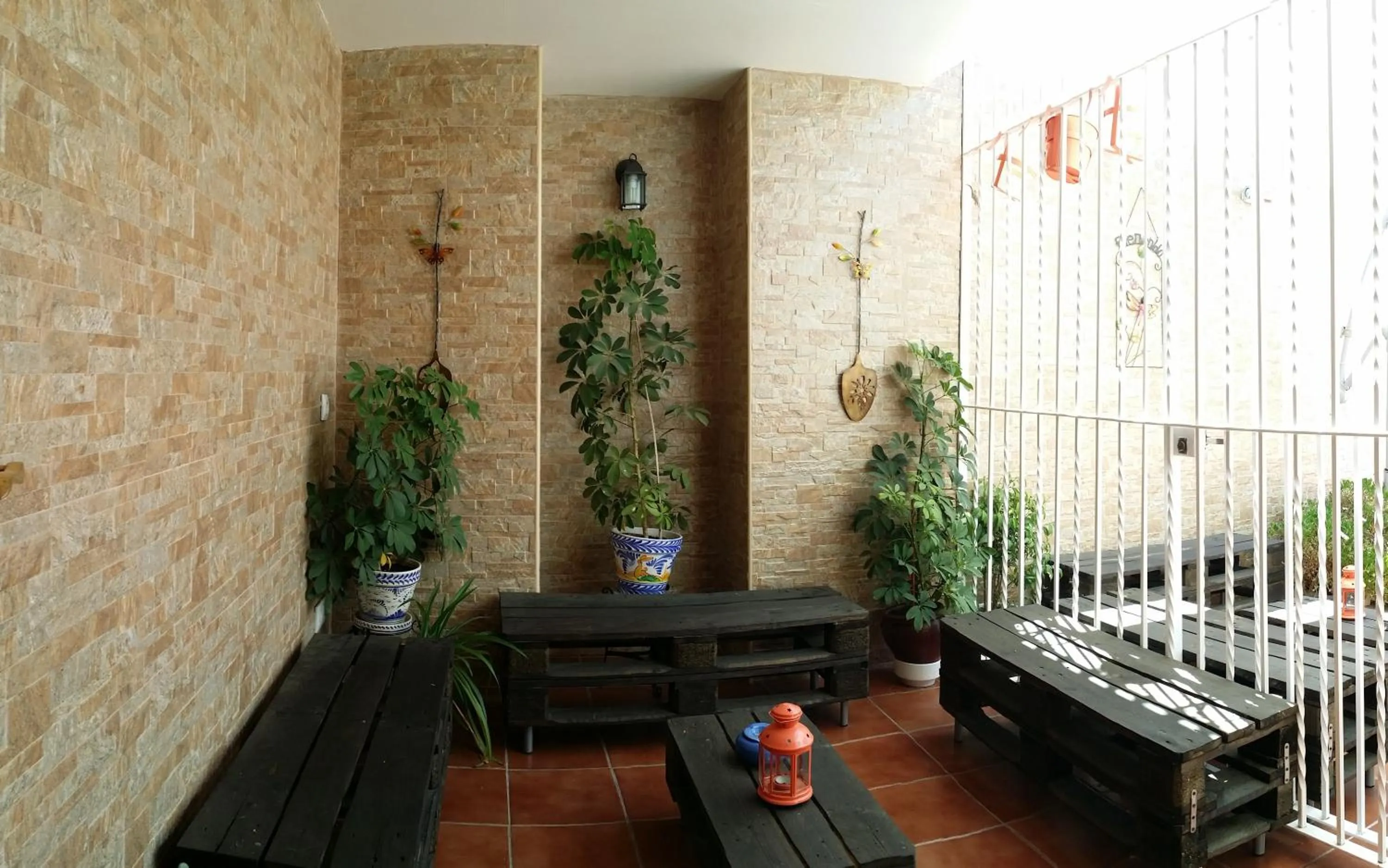 Patio in Pension Doña Trinidad