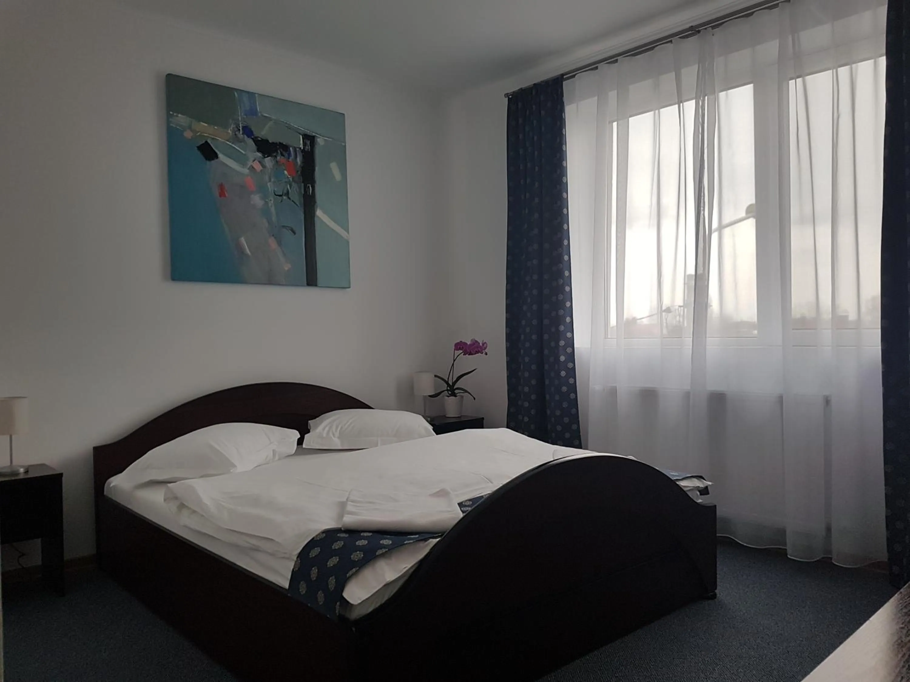 Bed in Pension Yasmine