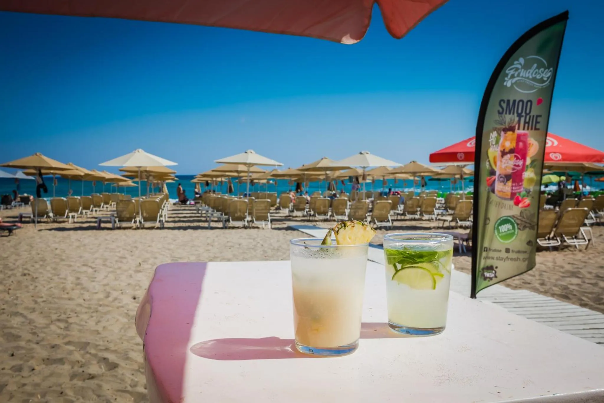 Beach in Theo Beach Hotel Apartments