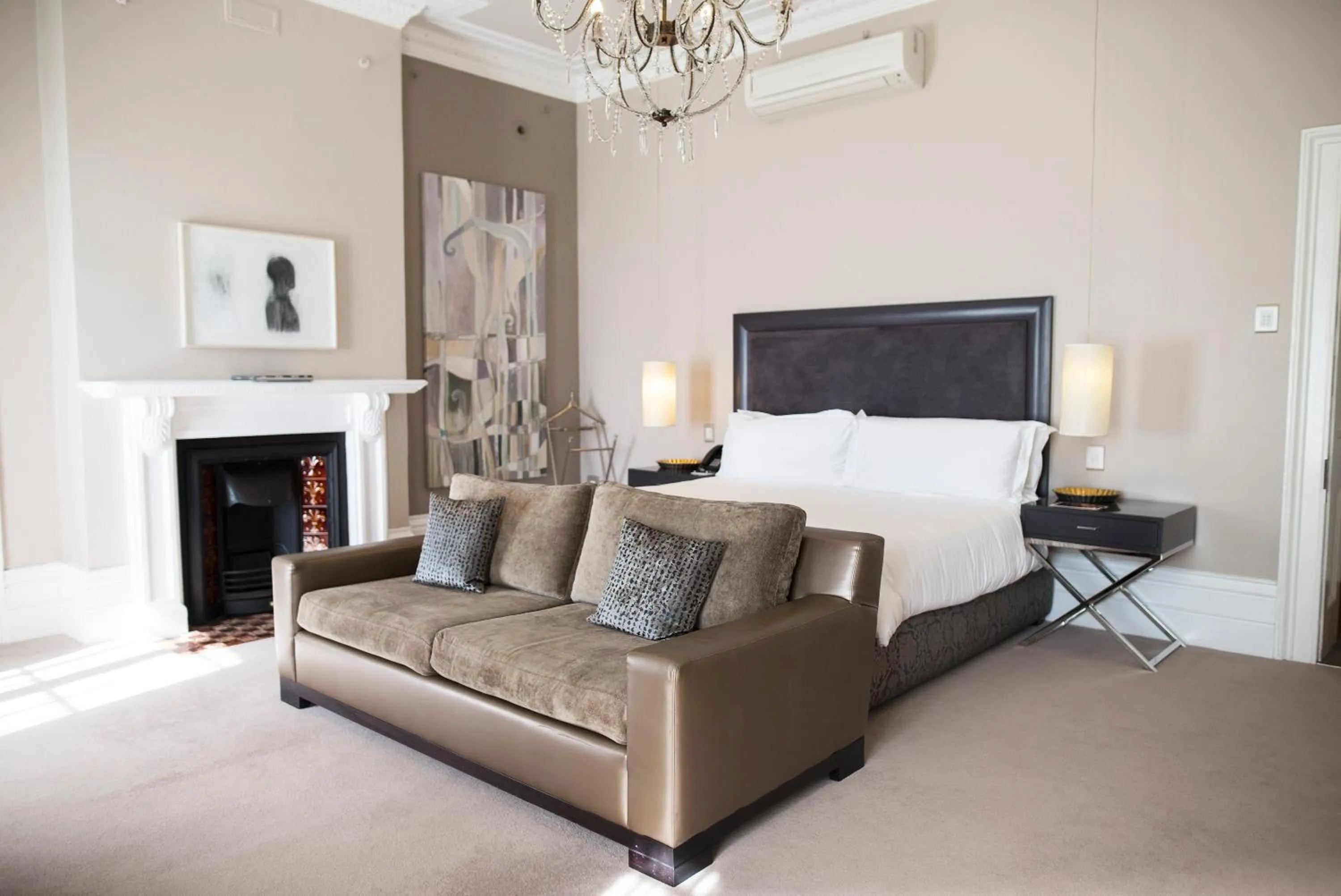 Seating area in Dock House Boutique Hotel and Spa by NEWMARK