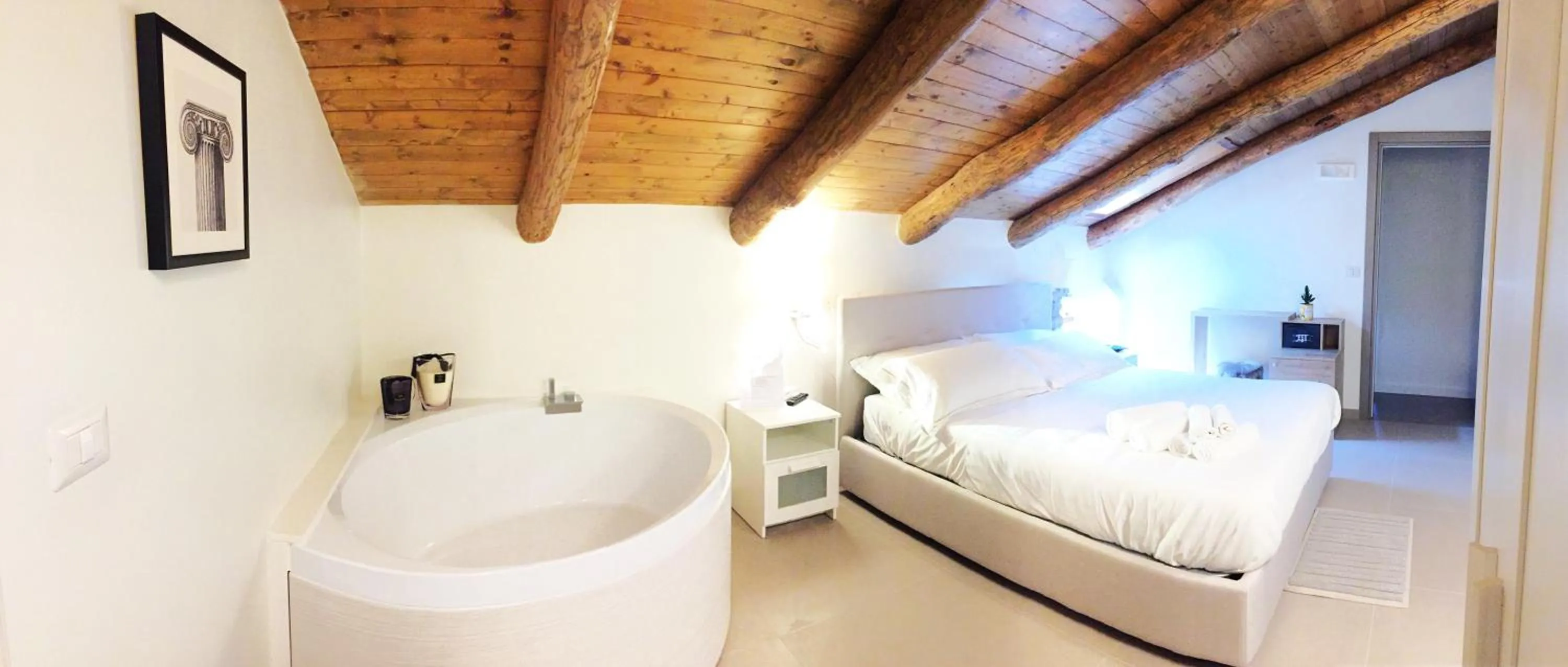 Hot Tub, Bed in Casa Rubini