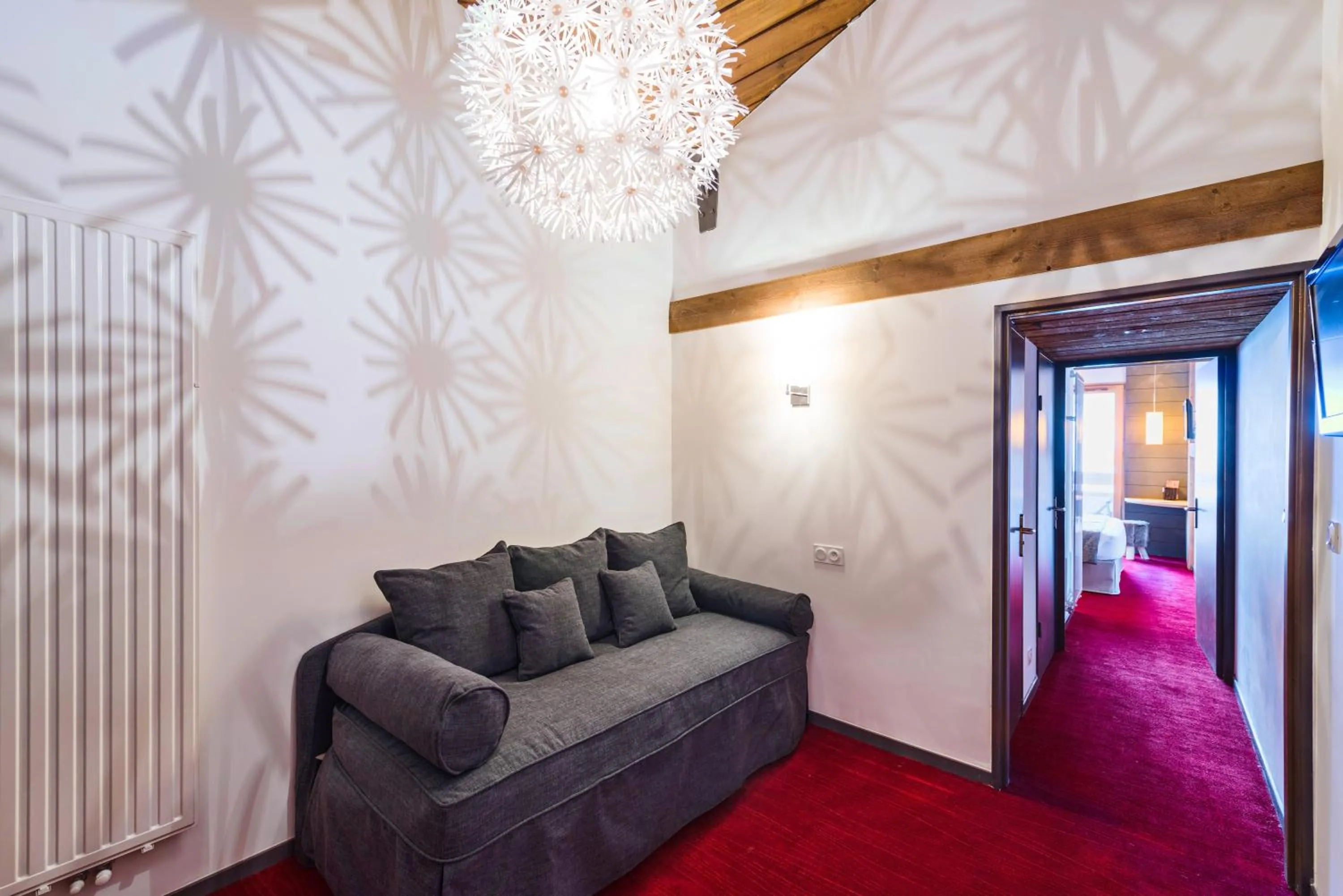 Bedroom, Bed in Marmotel & Spa