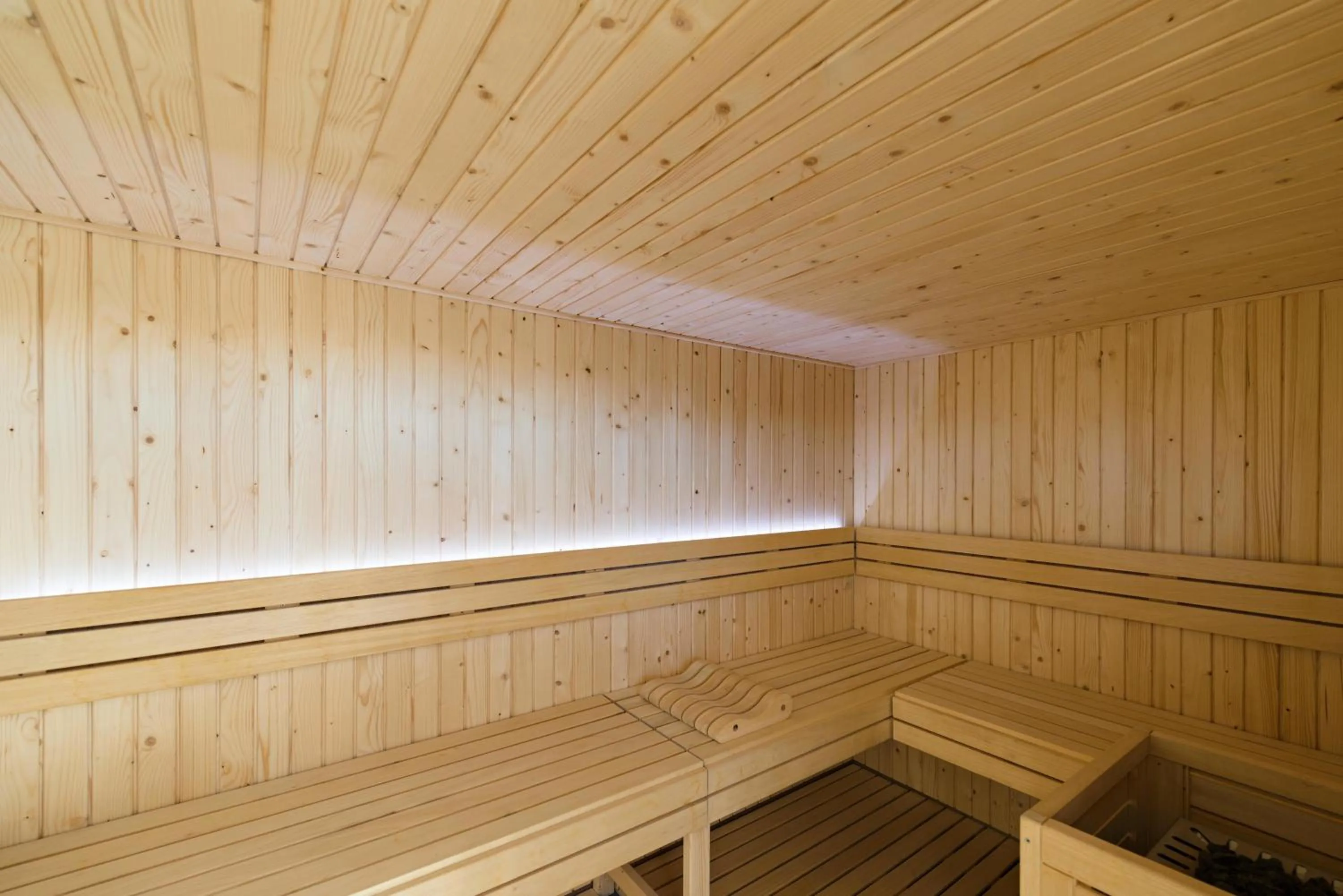 Sauna in Marmotel & Spa