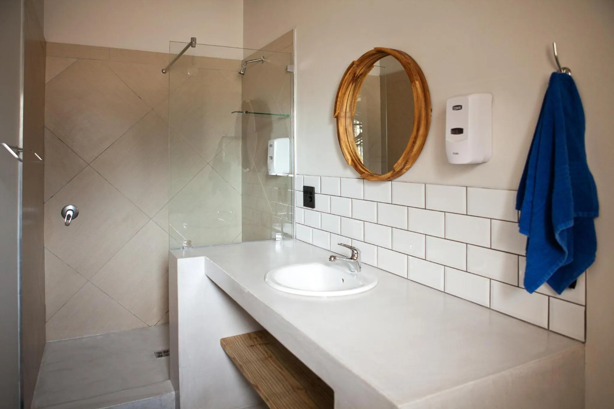 Bathroom in Plett Beachfront Accommodation