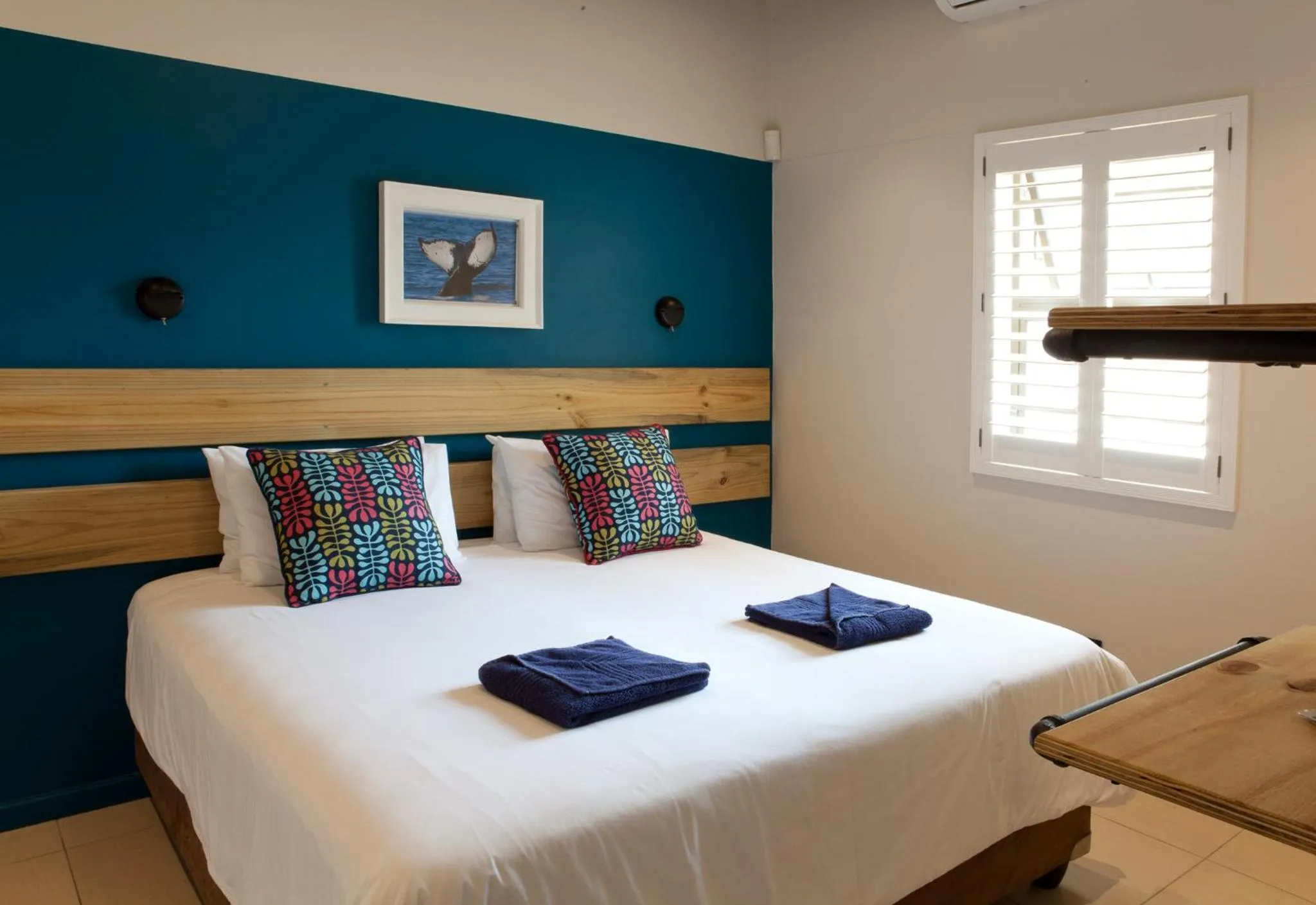 Bedroom, Bed in Plett Beachfront Accommodation