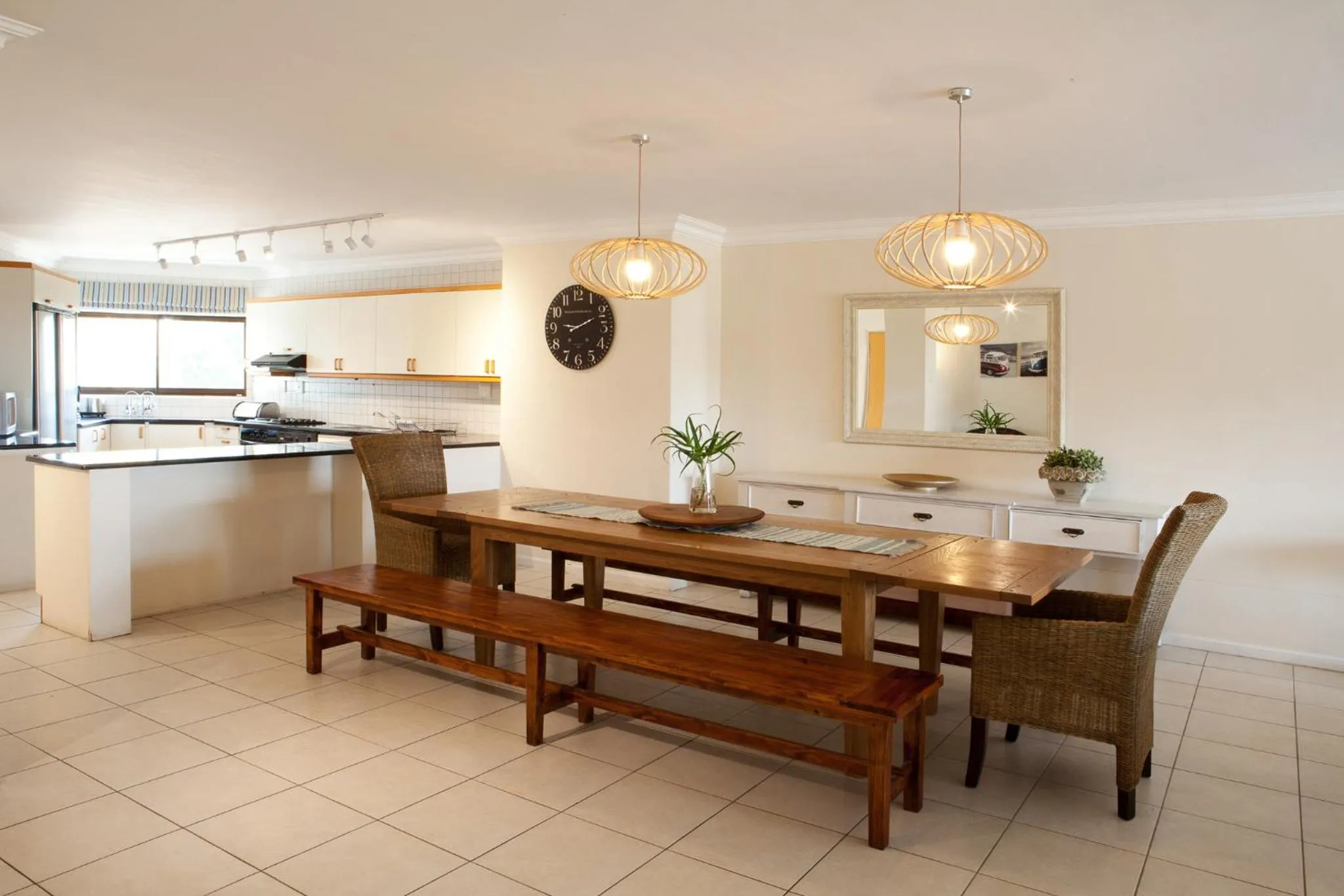 Kitchen or kitchenette in Plett Beachfront Accommodation