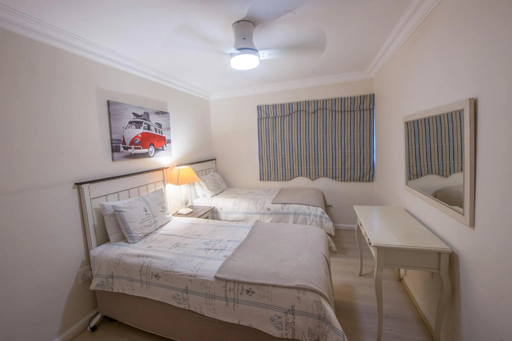 Bed in Plett Beachfront Accommodation