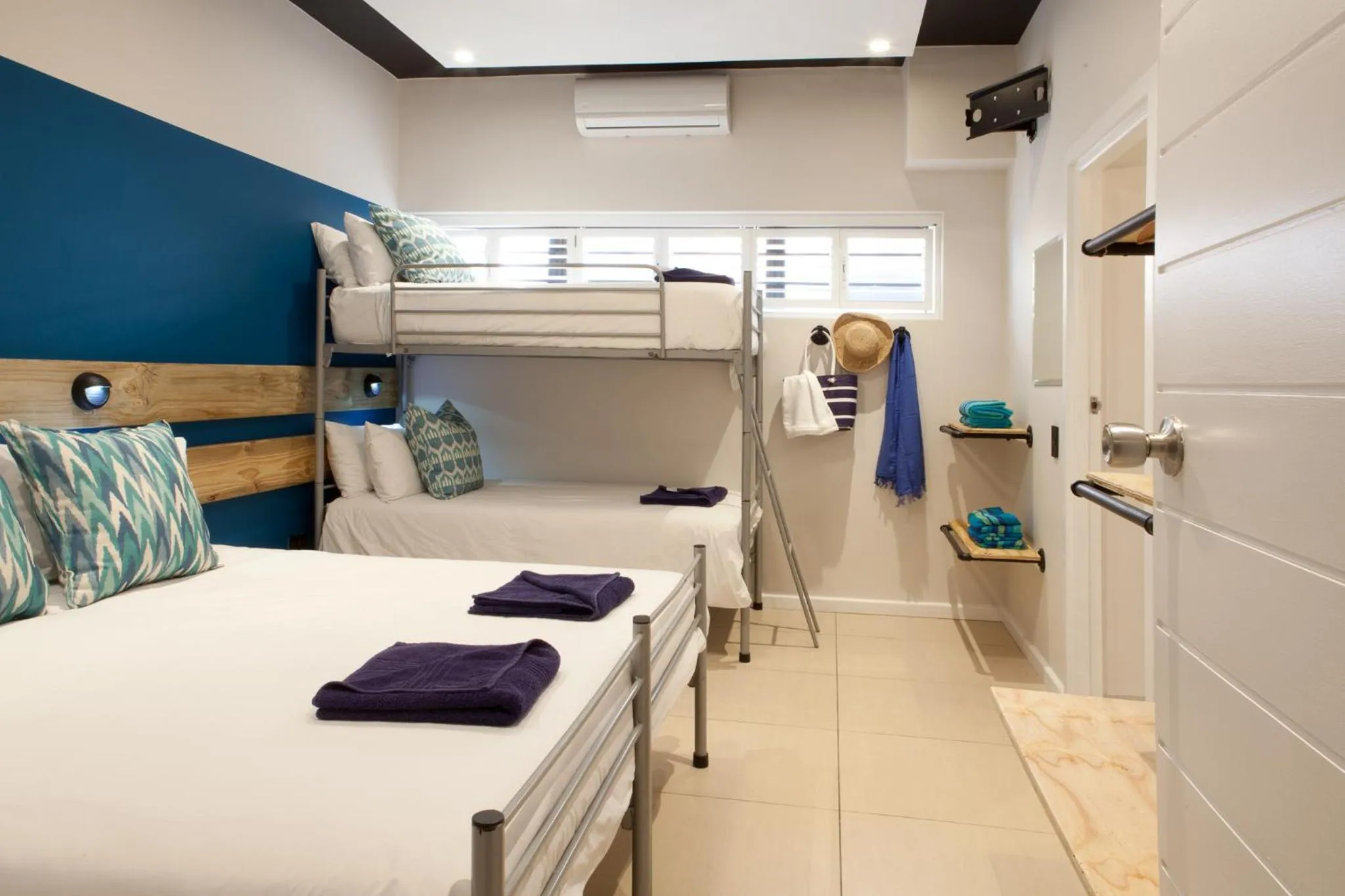 Bed in Plett Beachfront Accommodation